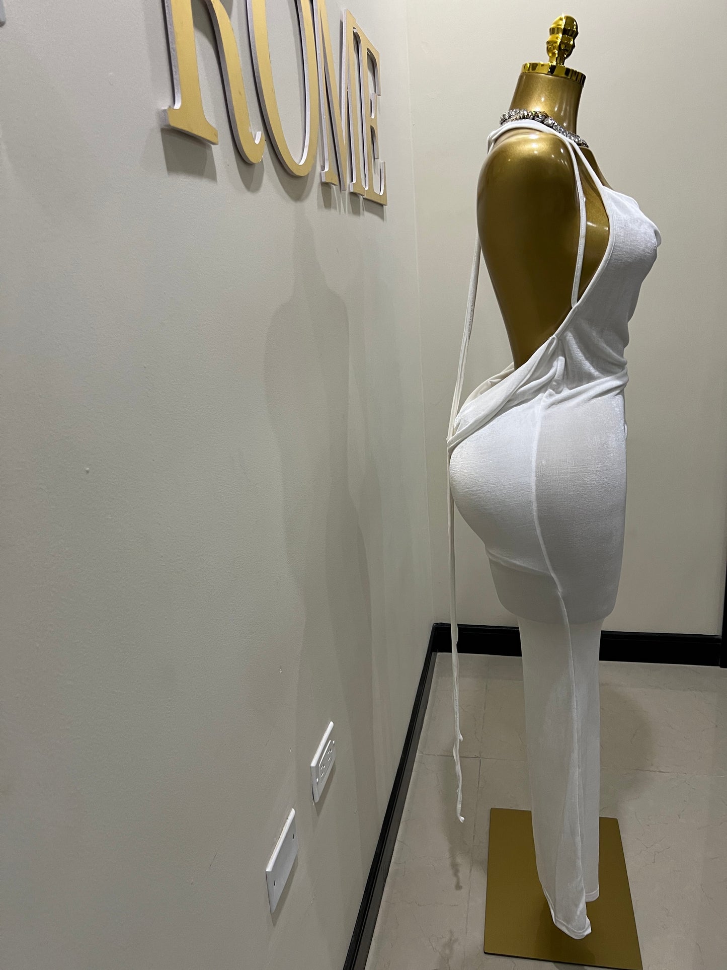 Carey True Dress (White)