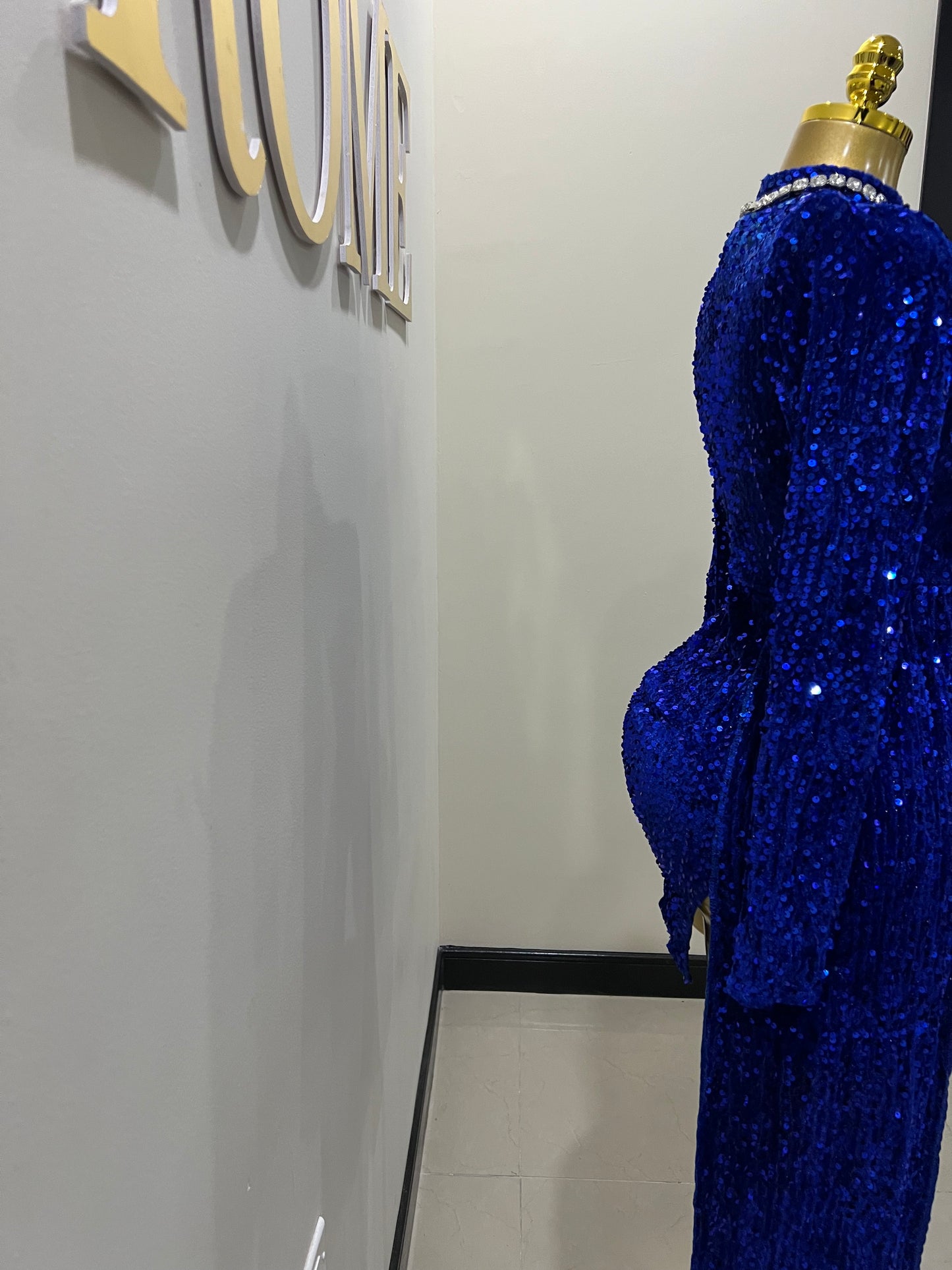 Hollywood Allegra Dress (Blue)