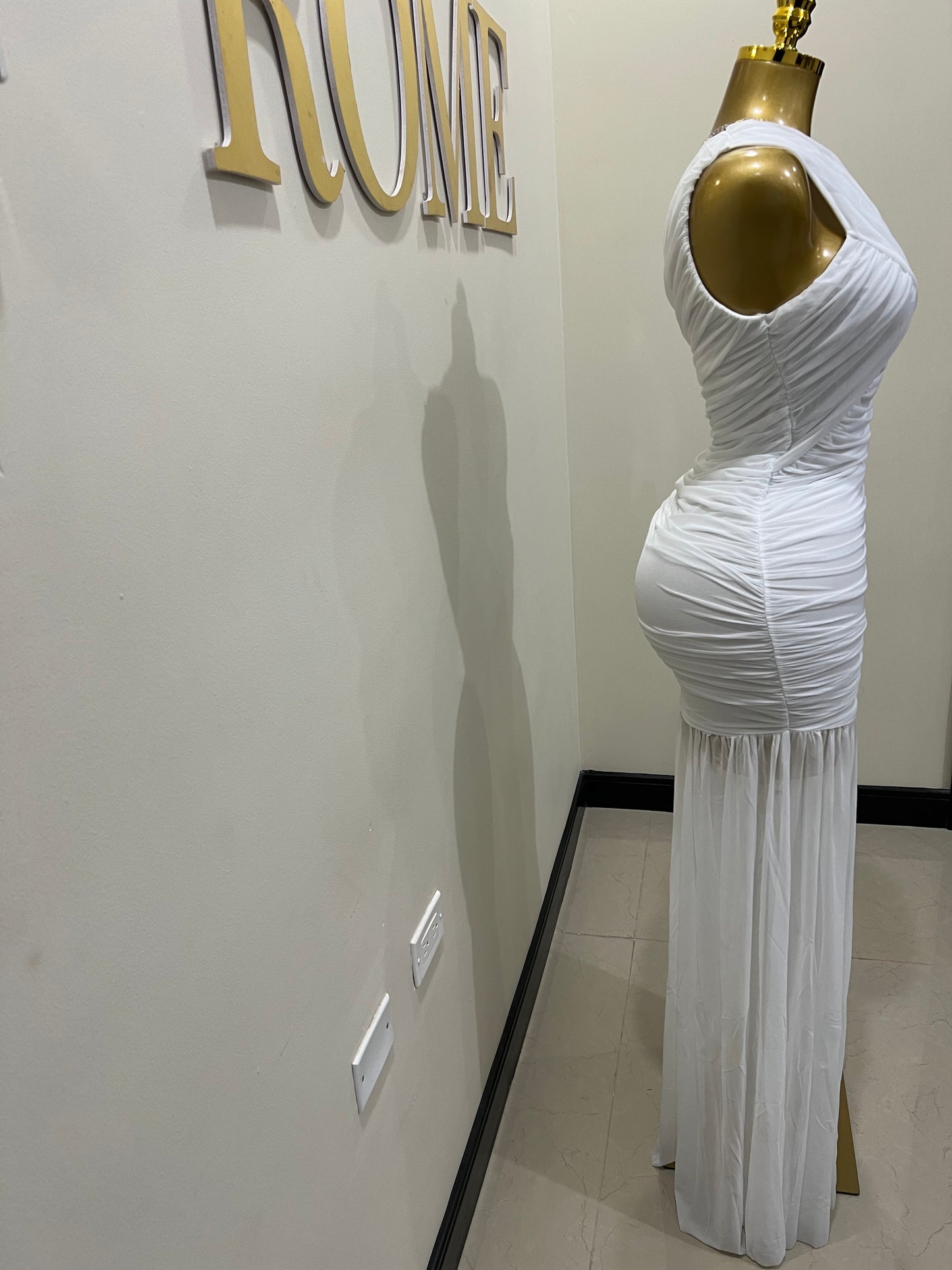 Michelle Kay Dress (White)