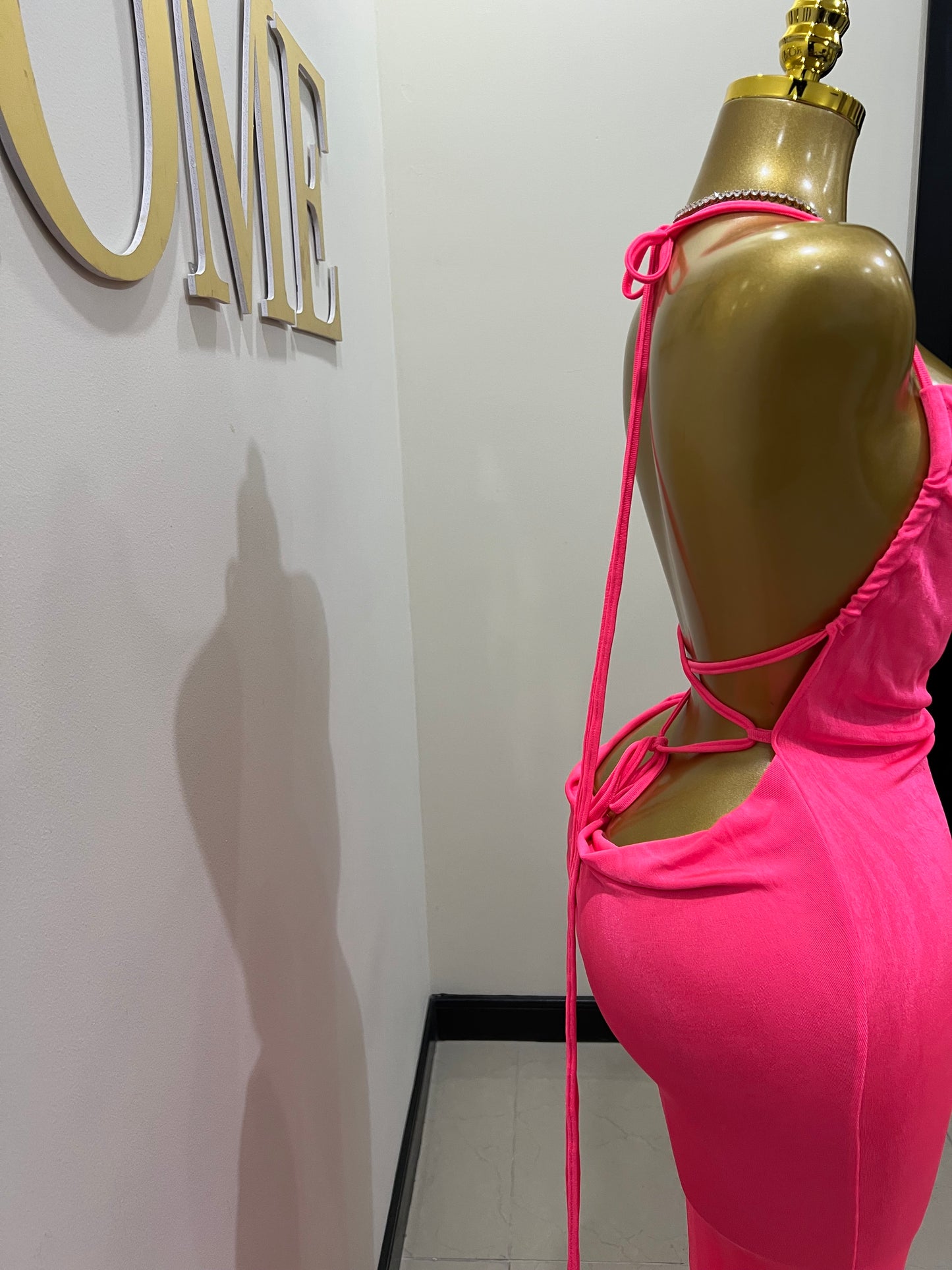 Carey Vibe Dress (Pink)