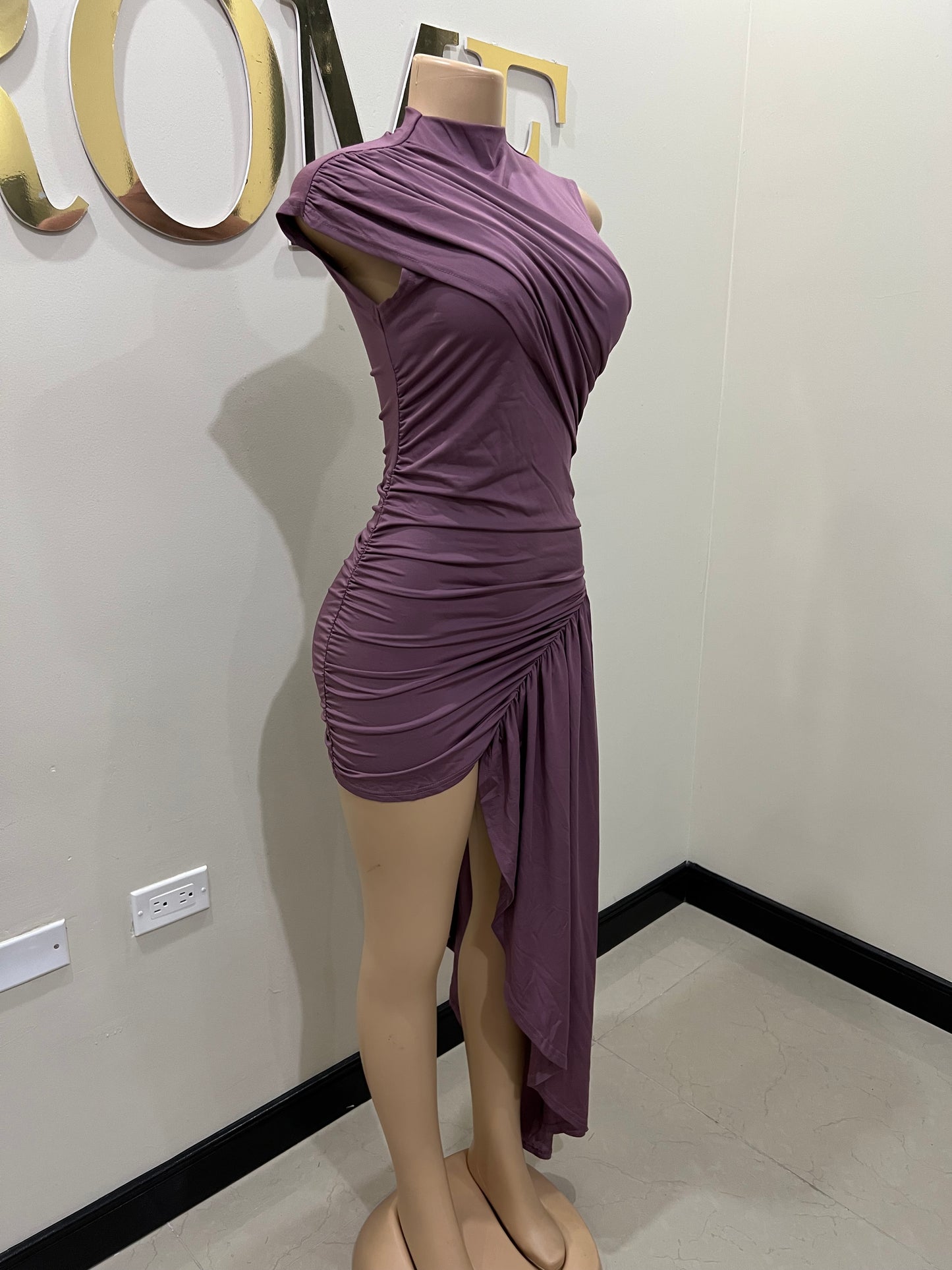 Samira Allegra Mini Dress 2 (Purple)