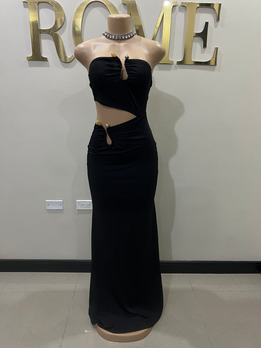 Ming Stone Dress (Black)