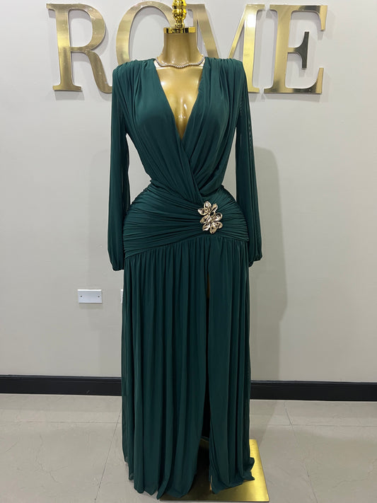 Michelle Valor Dress (Green)