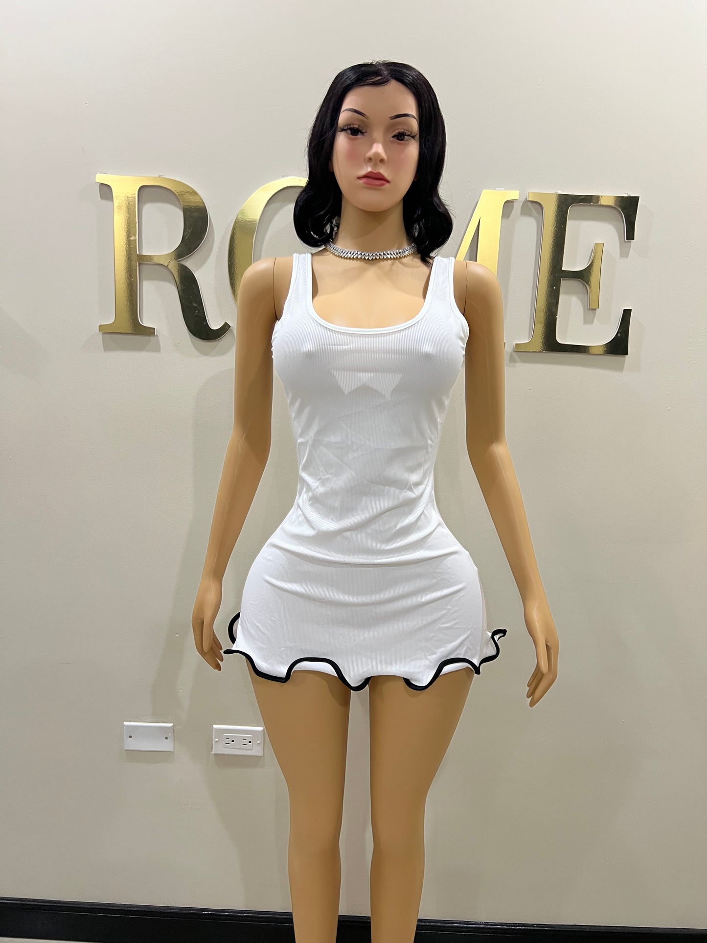 Cutie Dress (White)