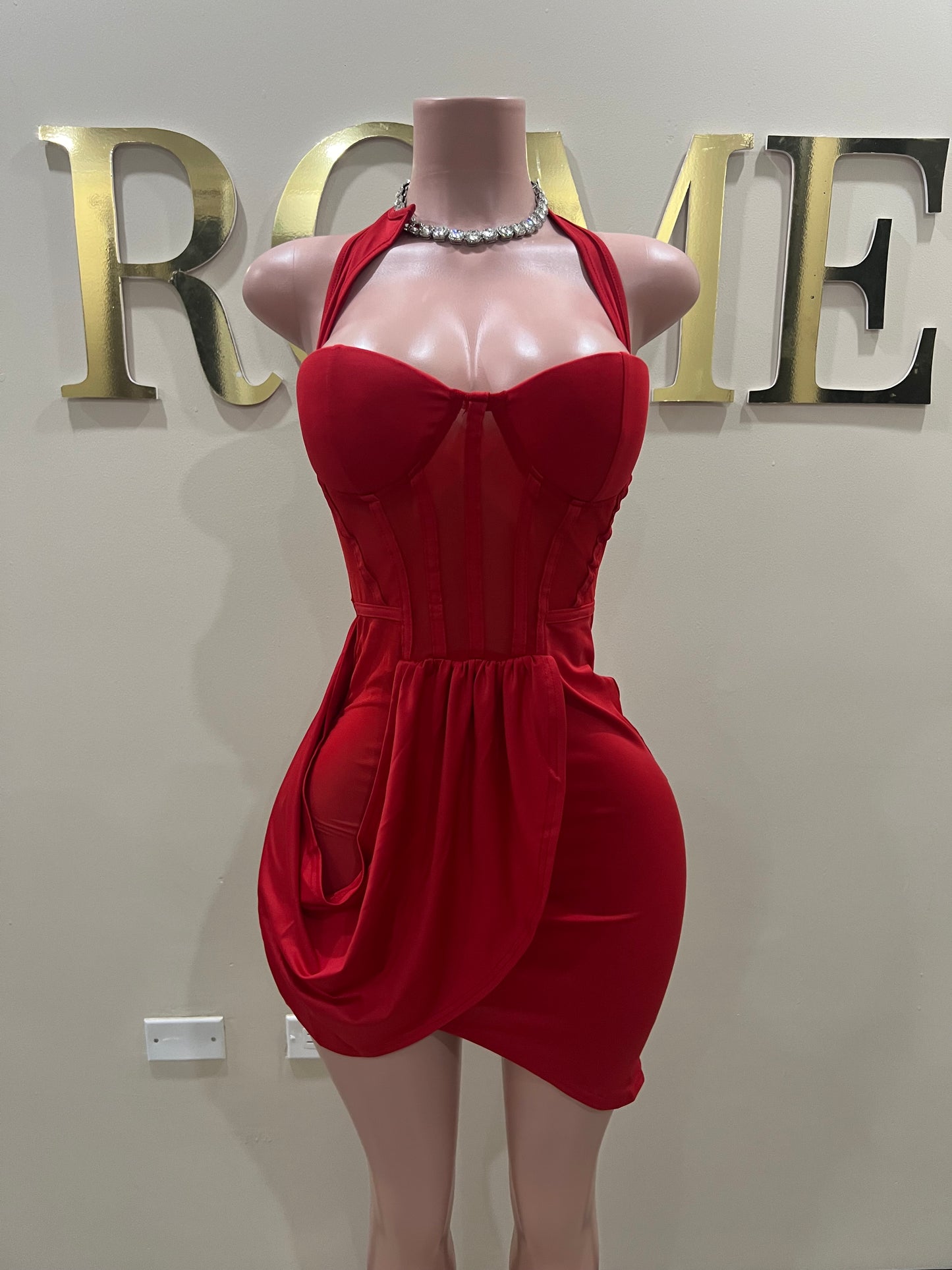 Ciara Dress (Red)