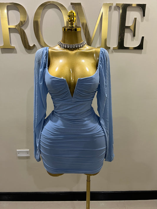 Aubrey Dress (Blue)