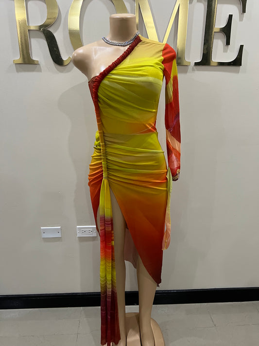 Cairo Carli Mesh Dress