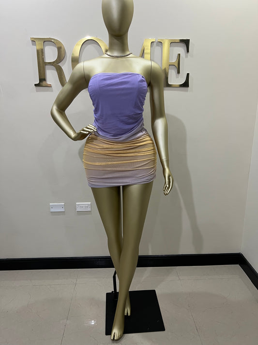 Candi Porsha Dress (Purple)