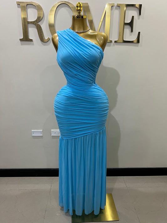 Michelle Claire Dress (Blue)