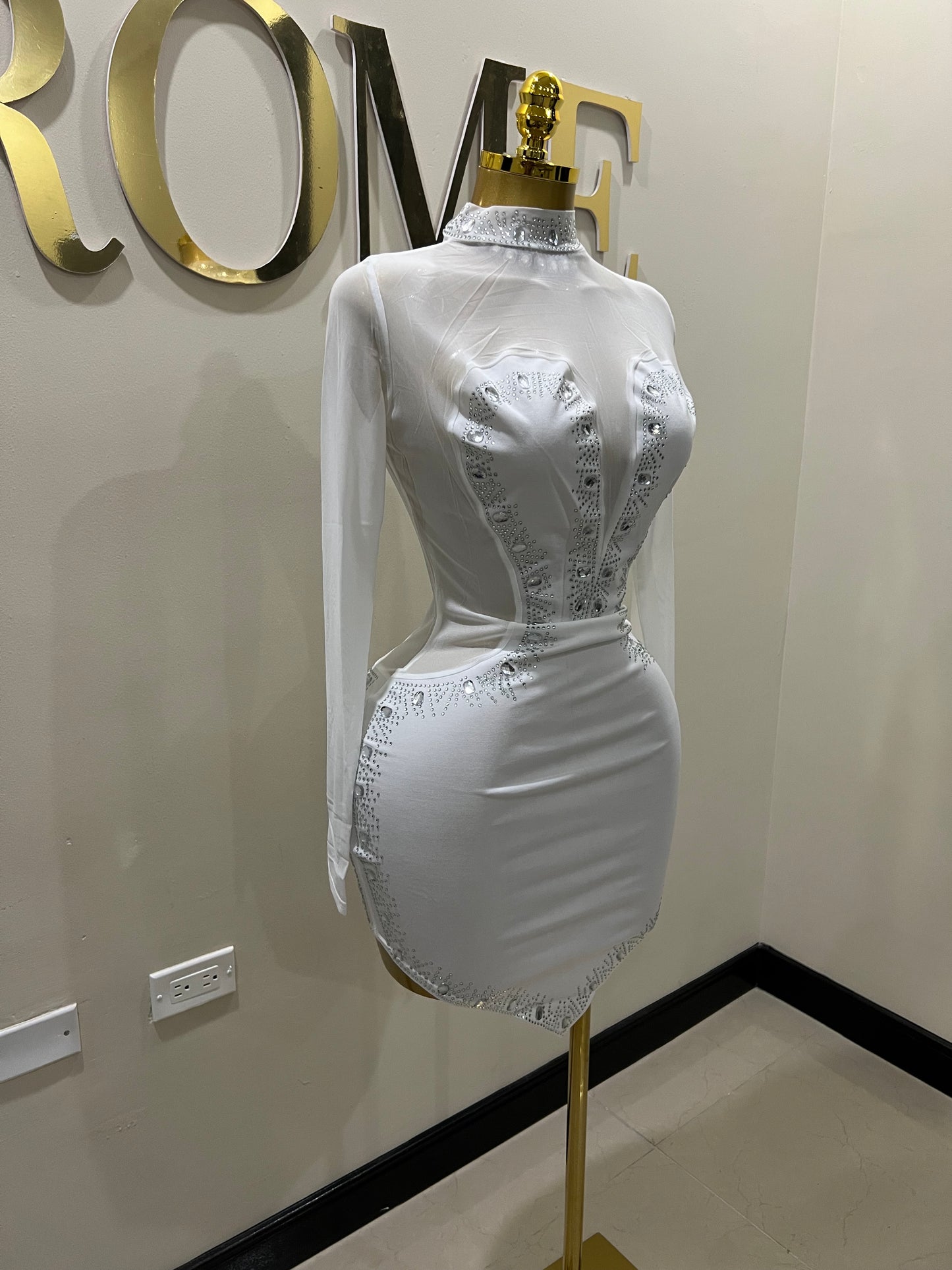 Chloe Dress (White)