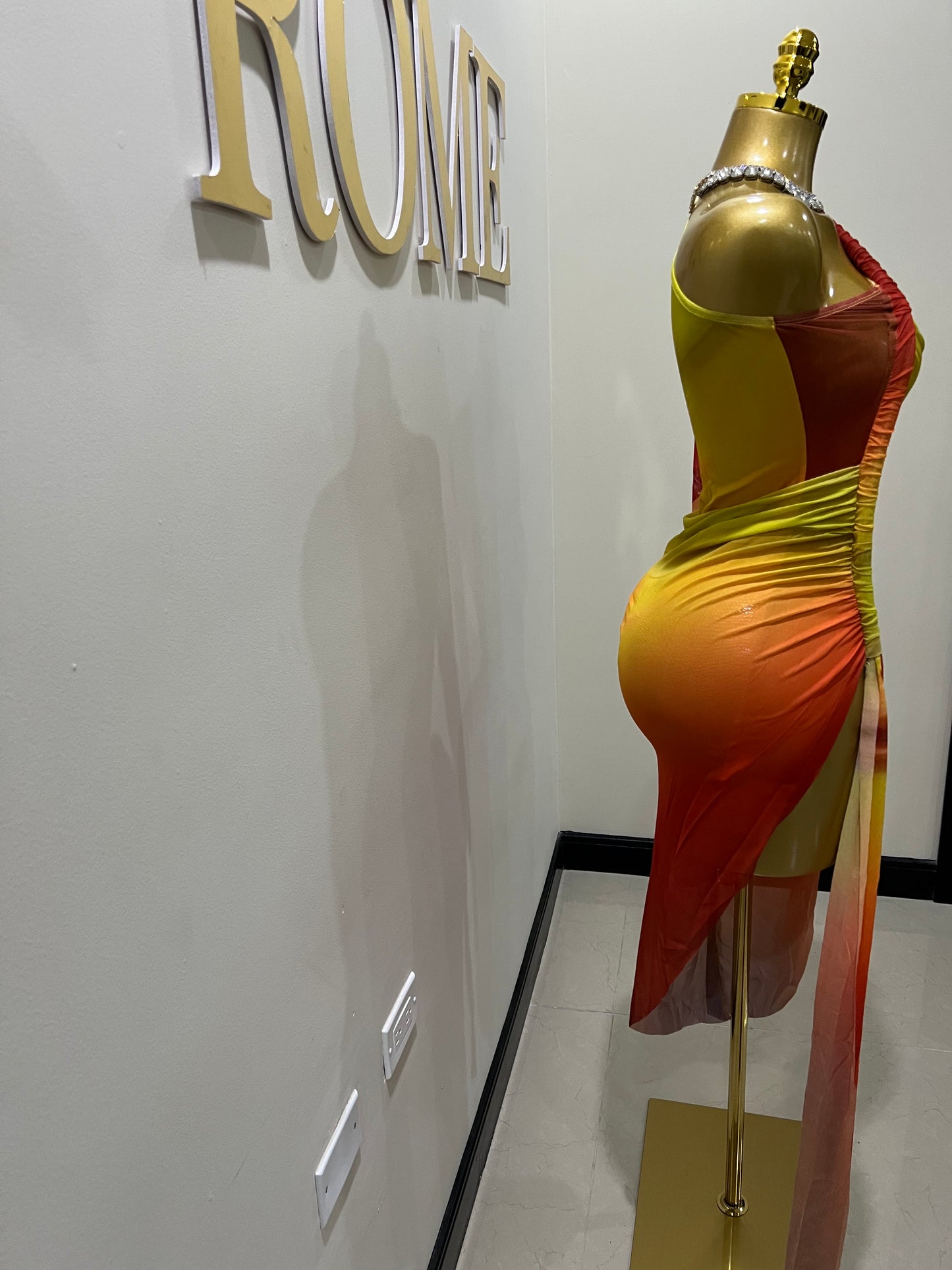 Cairo Carli Mesh Dress