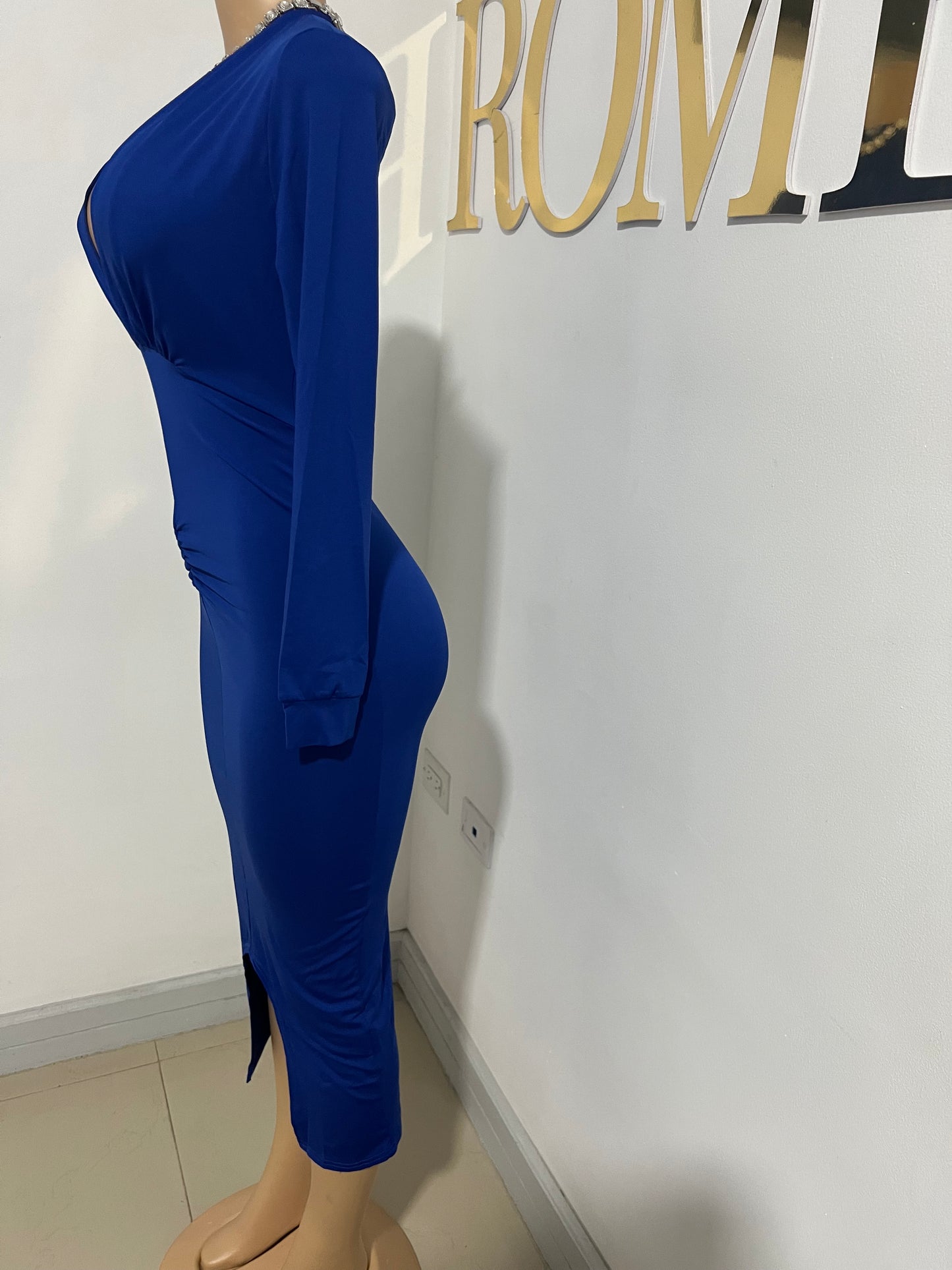 Mia Slay Vibe Dress (Blue)