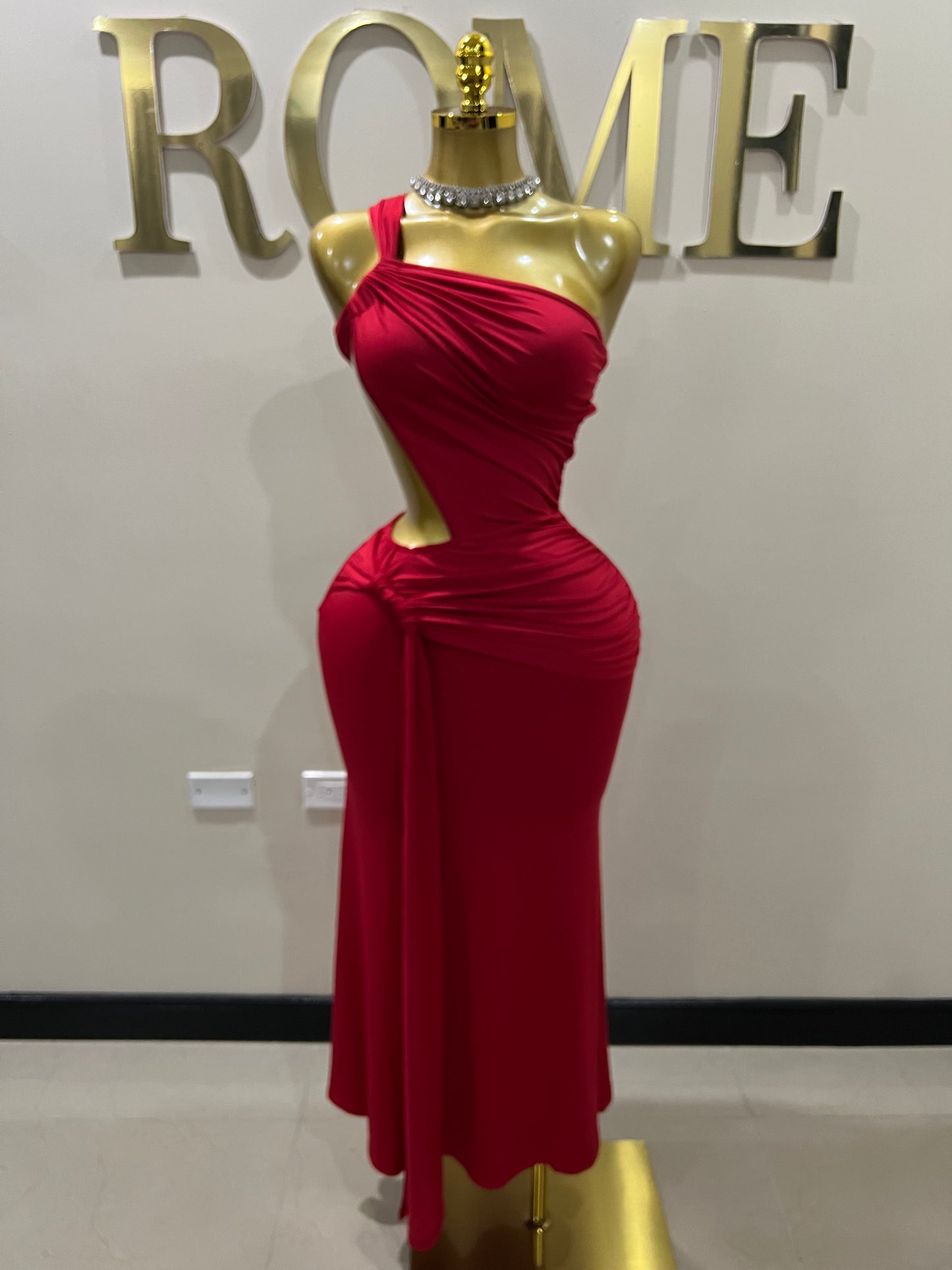 Emma Giselle Dress (Red)
