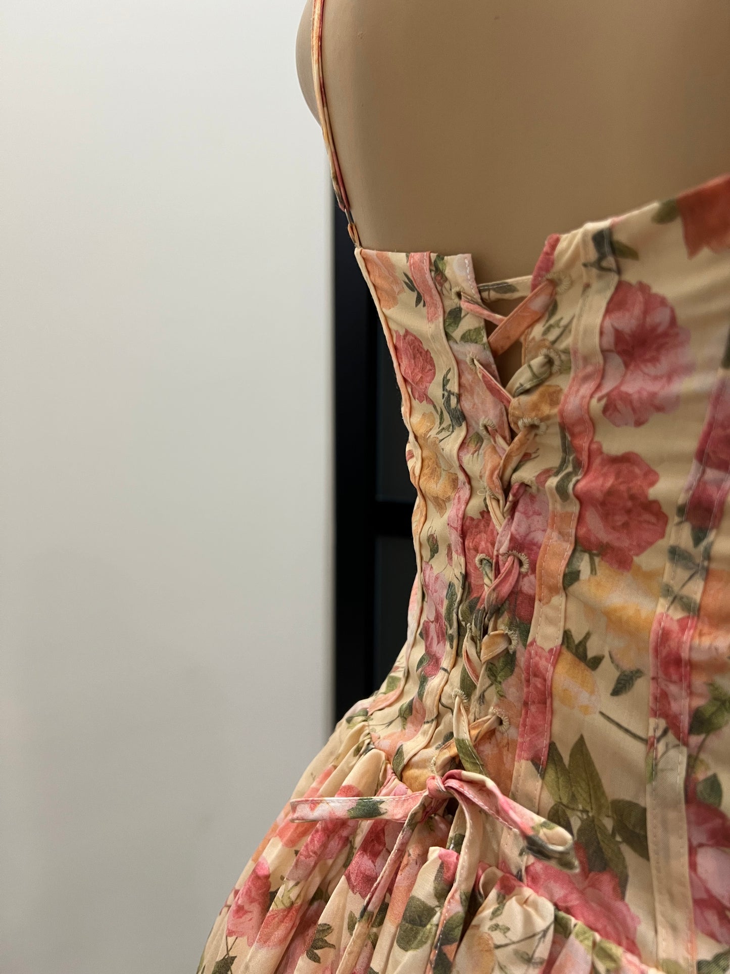Princess Diana Floral Laced Garden Dress
