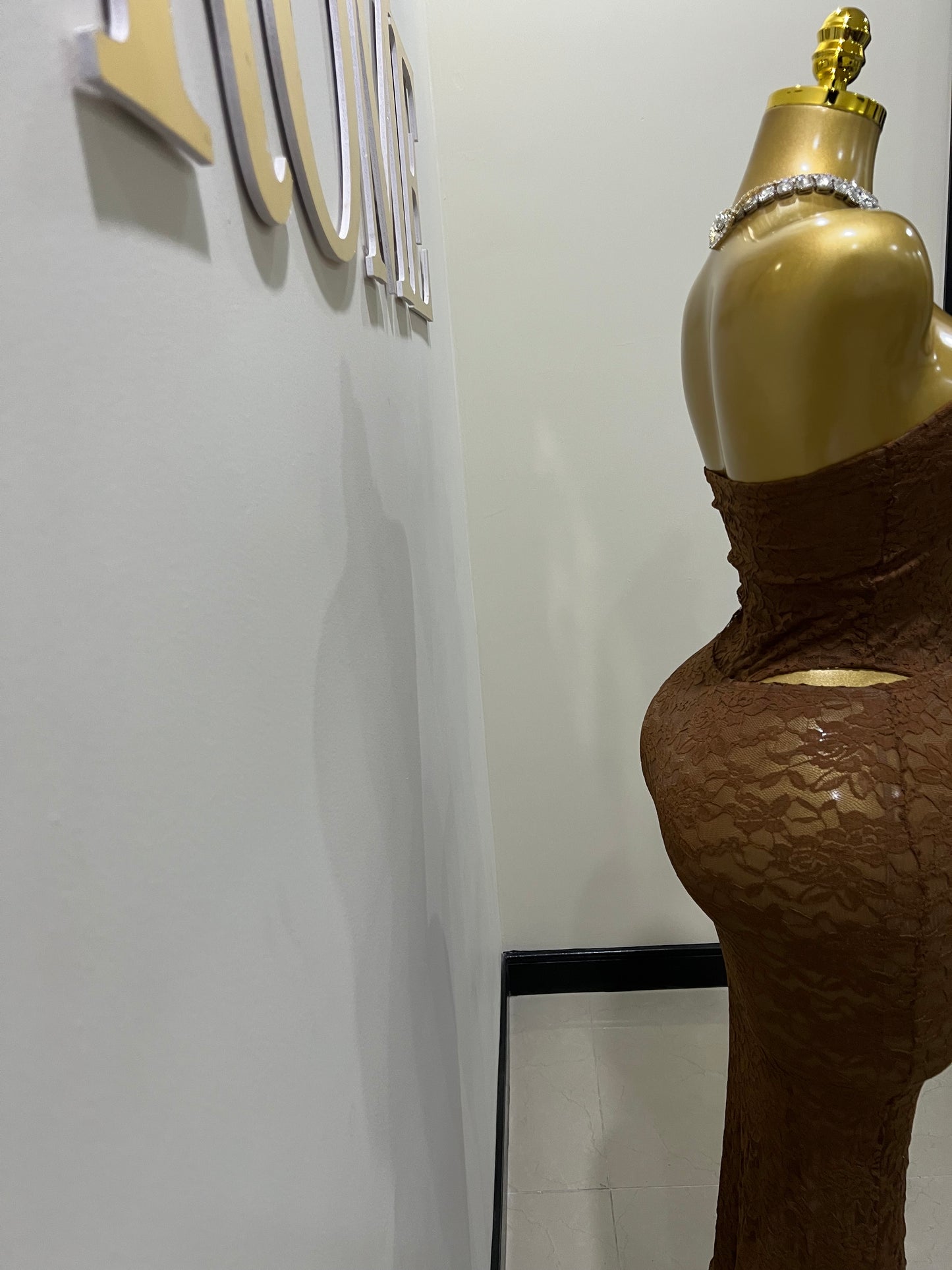 Luna Lace Bodysuit & Skirt Set