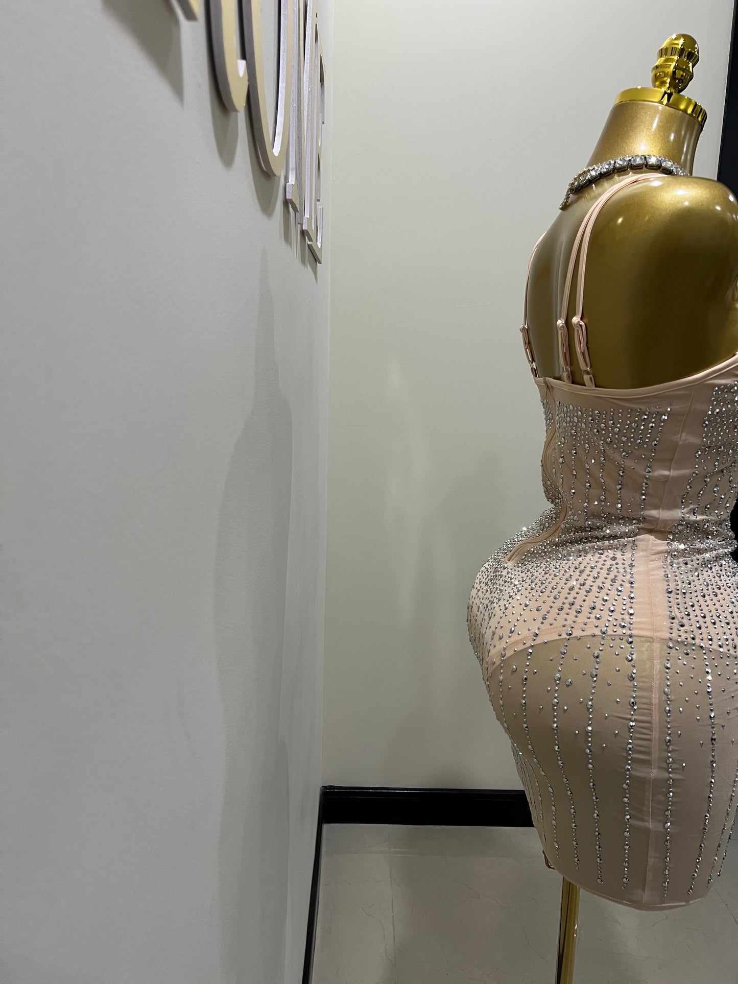 Ashanti Dress (Nude)