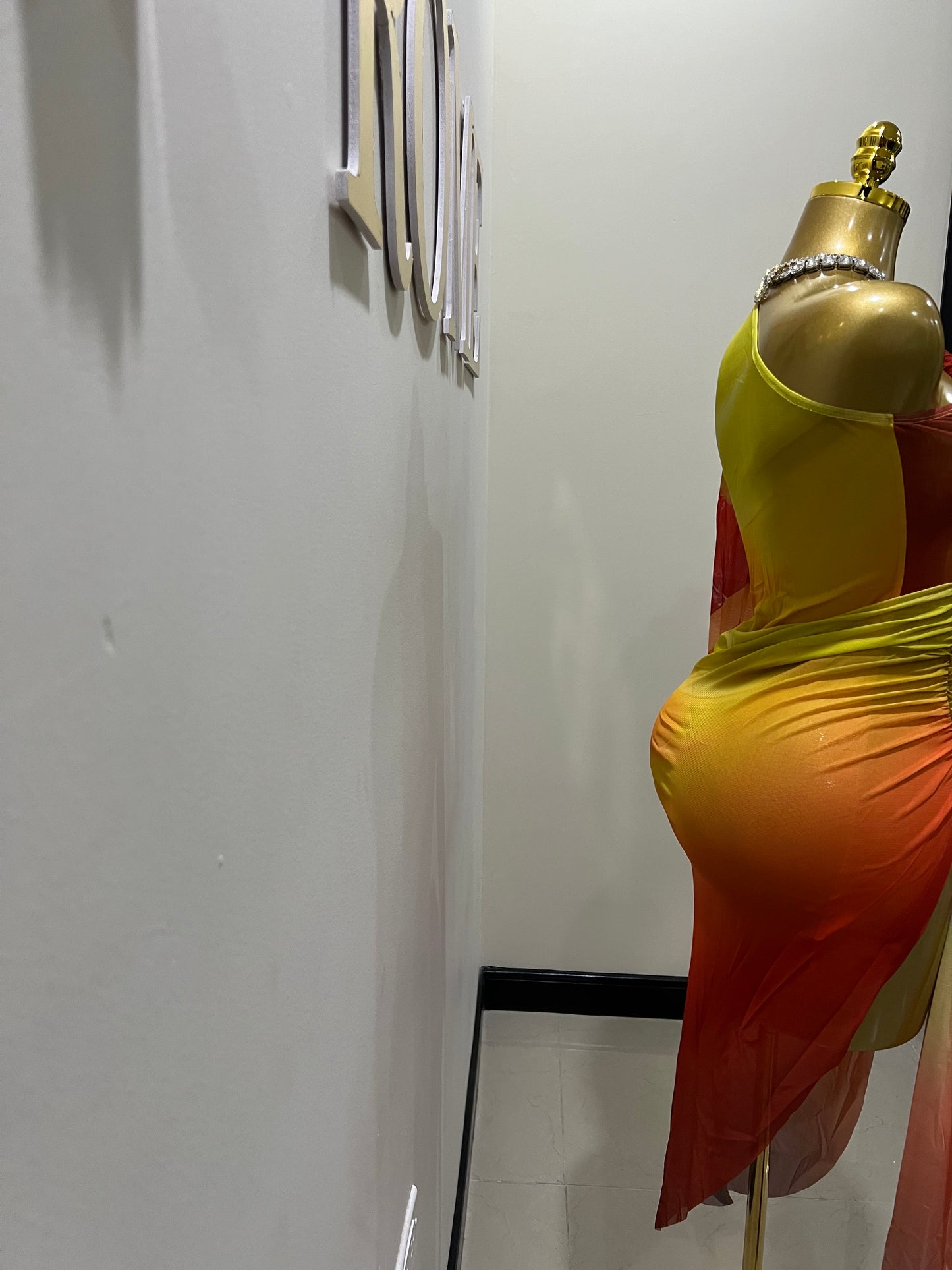 Cairo Carli Mesh Dress