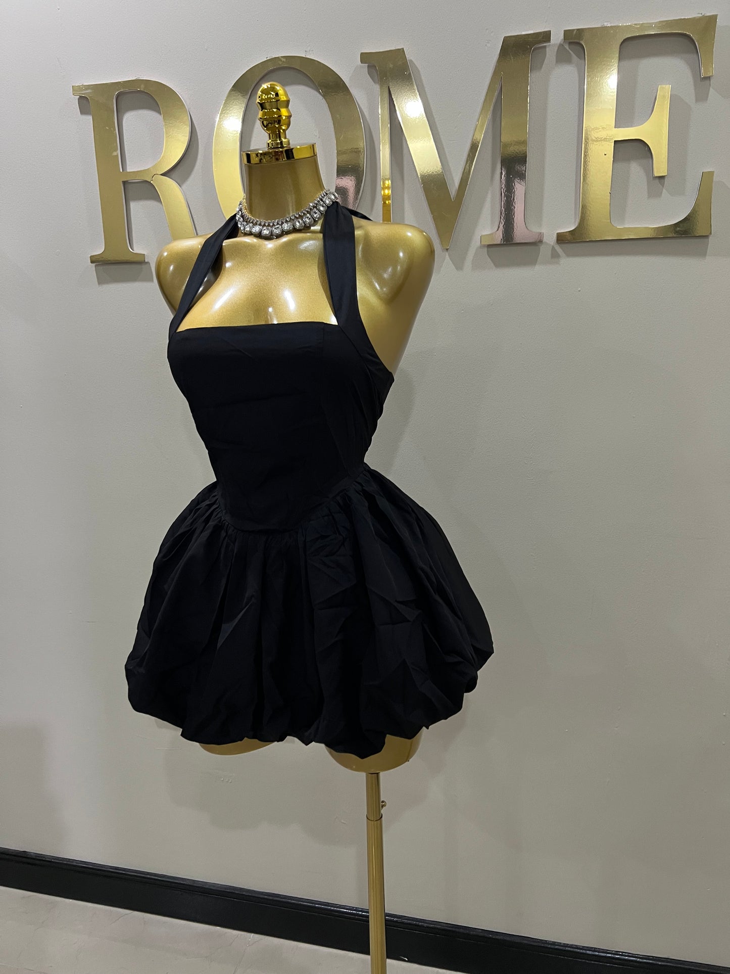 Diana Pumpkin Dress 2 (Black)