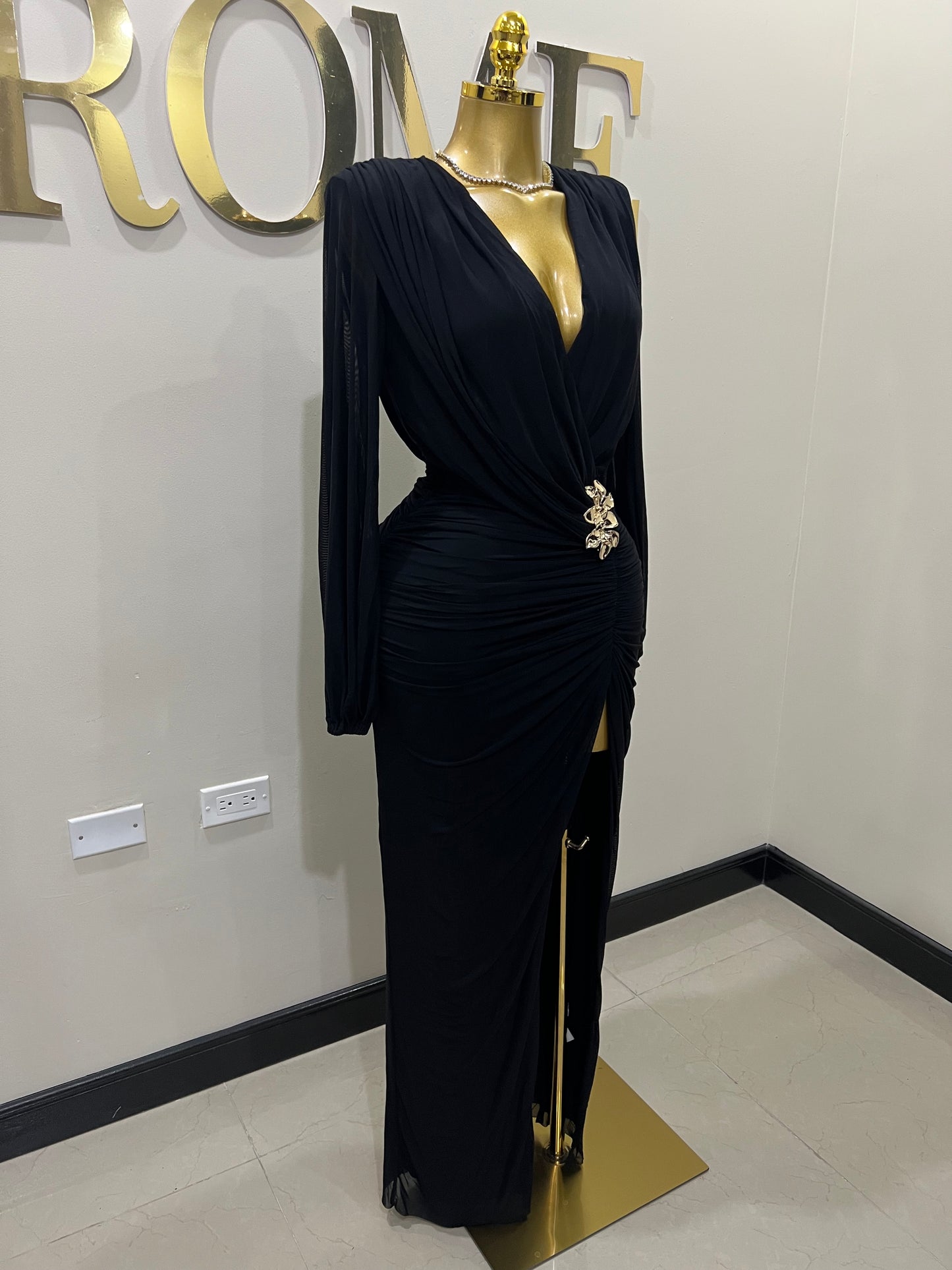Michelle Sim Dress (Black)