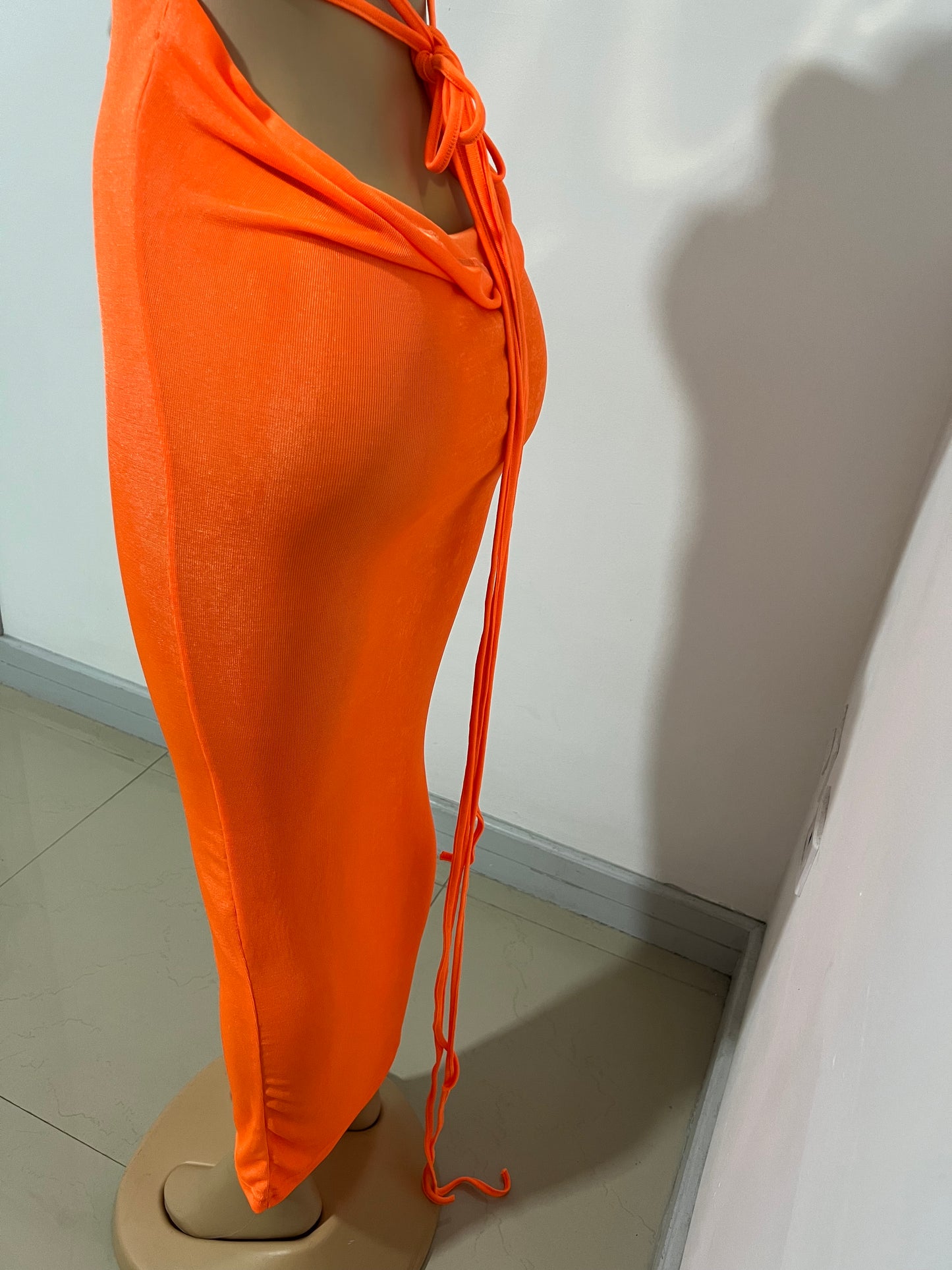 Carey Vibe Dress (Orange)