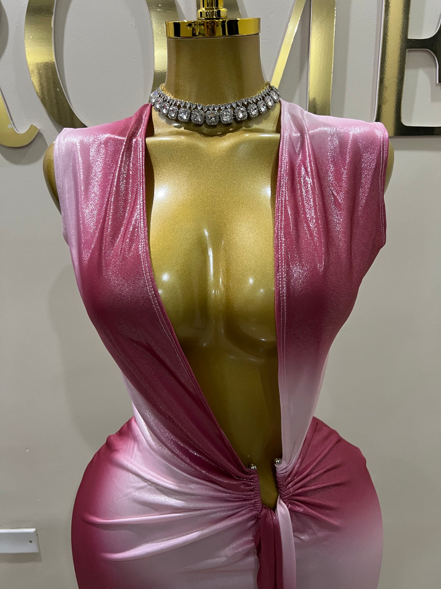 Chelsea Slay Dress (Pink)