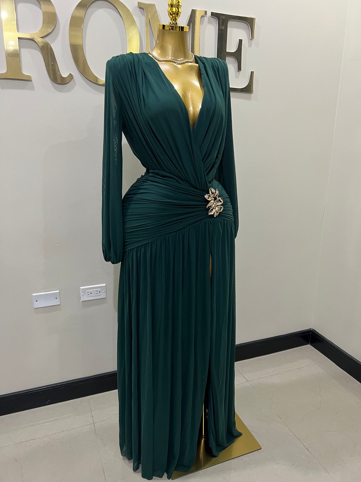 Michelle Valor Dress (Green)