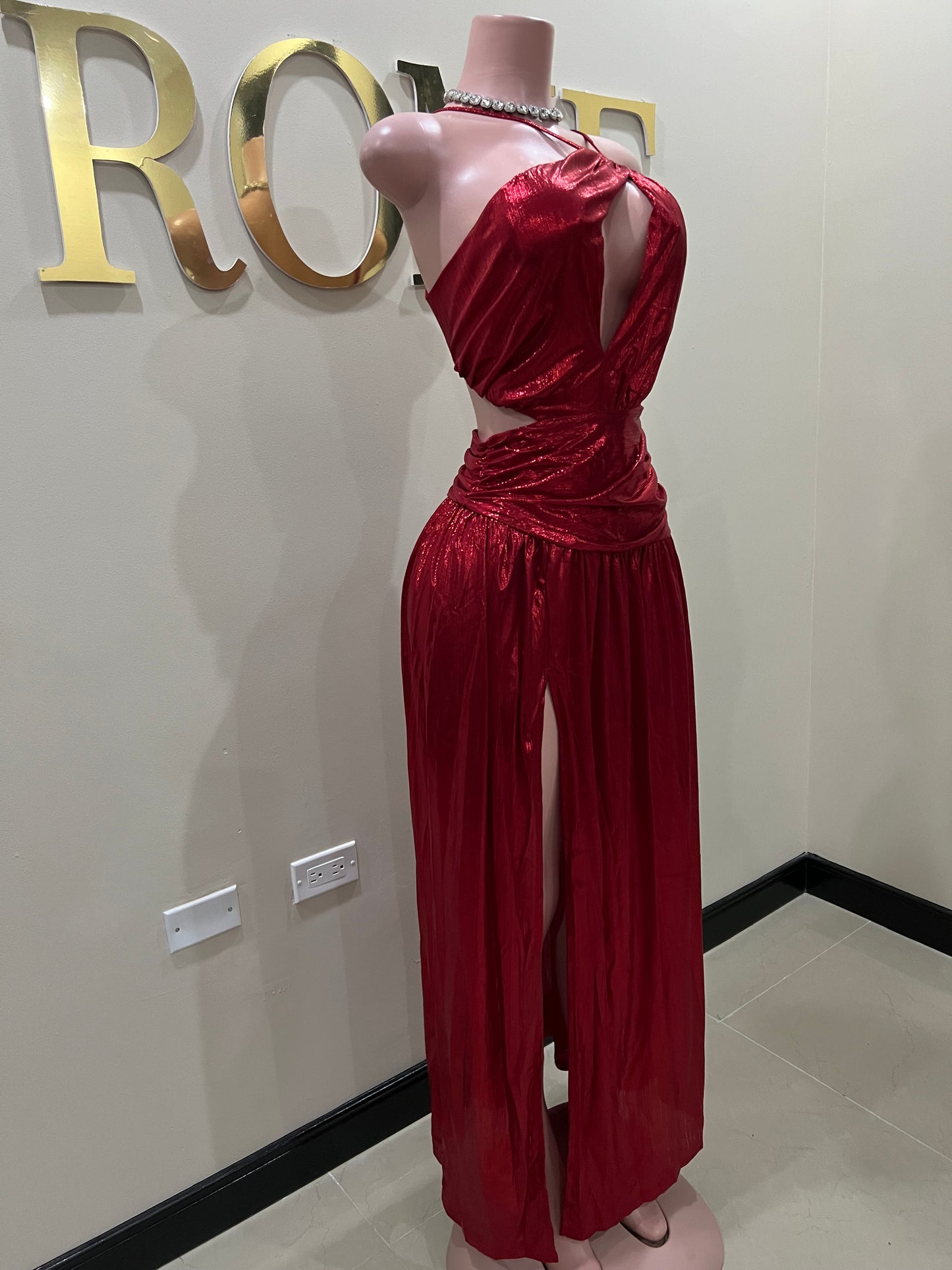 Sarah Giselle Dress (Red)