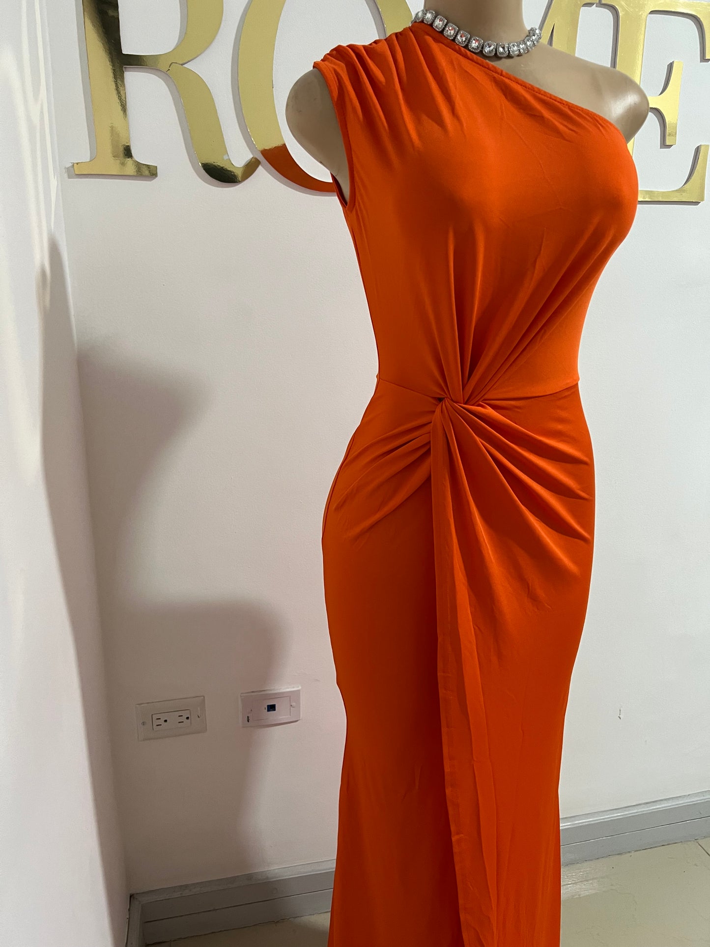 Mia Toya Kerry Dress (Orange)