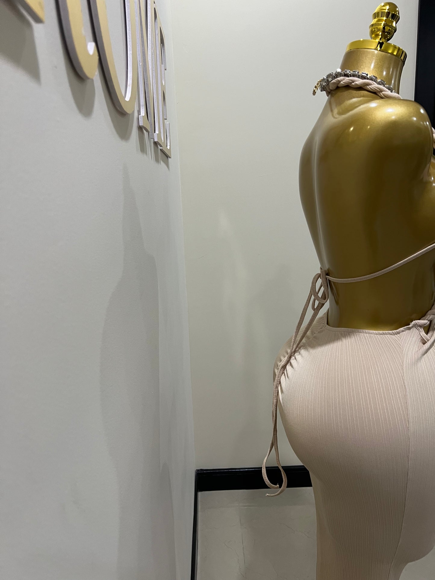 Athena Rope Dress (Brown)