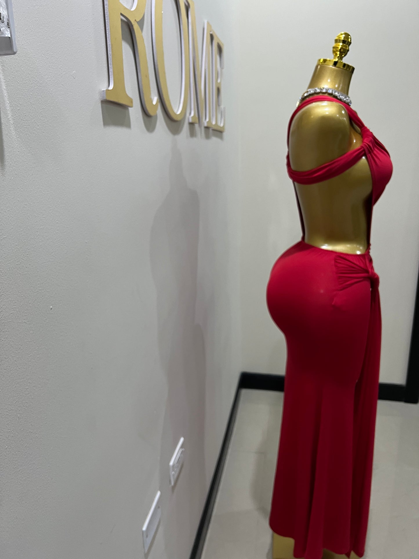 Emma Giselle Dress (Red)