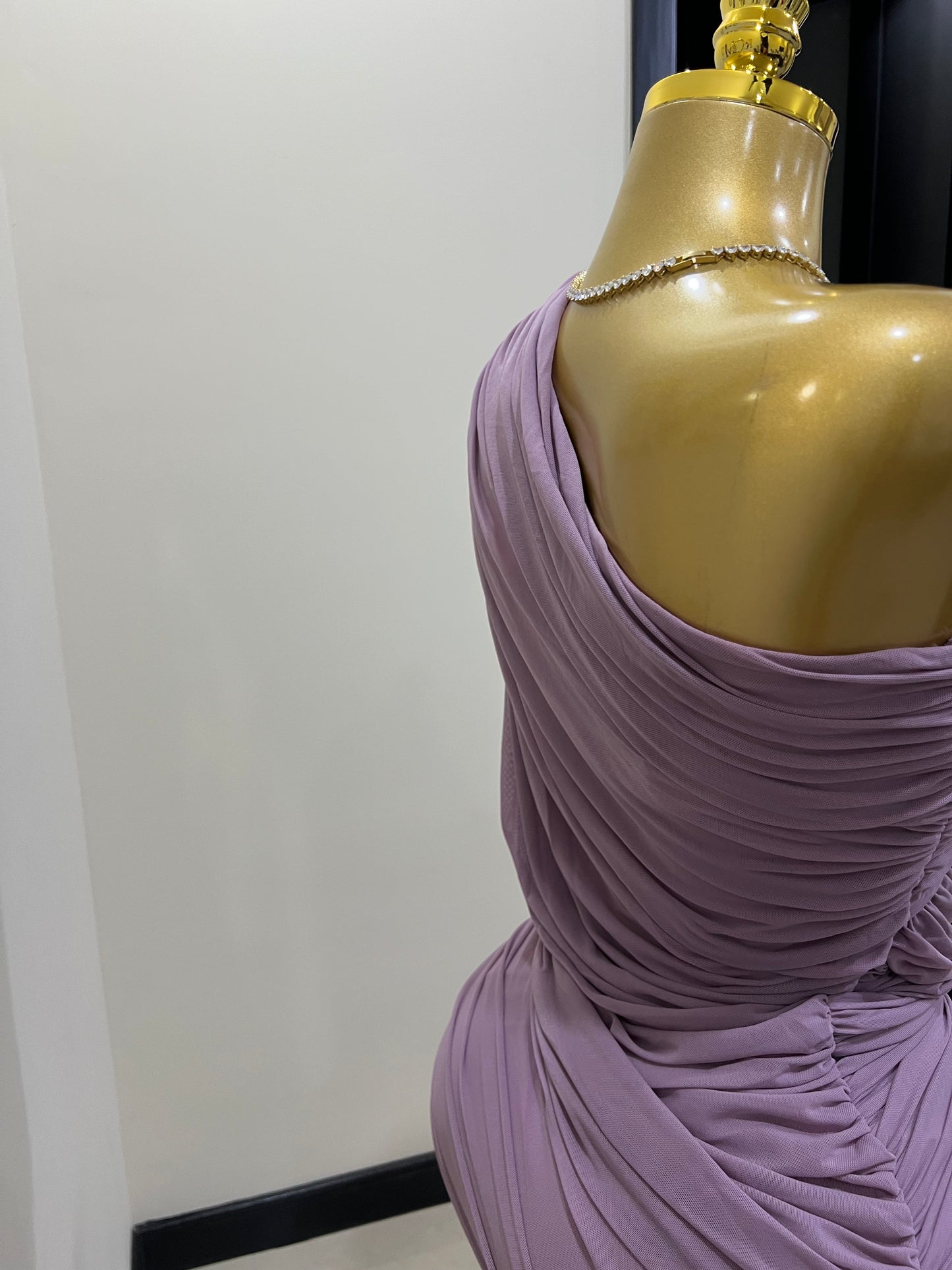 Michelle Aviv Split Dress (Purple)