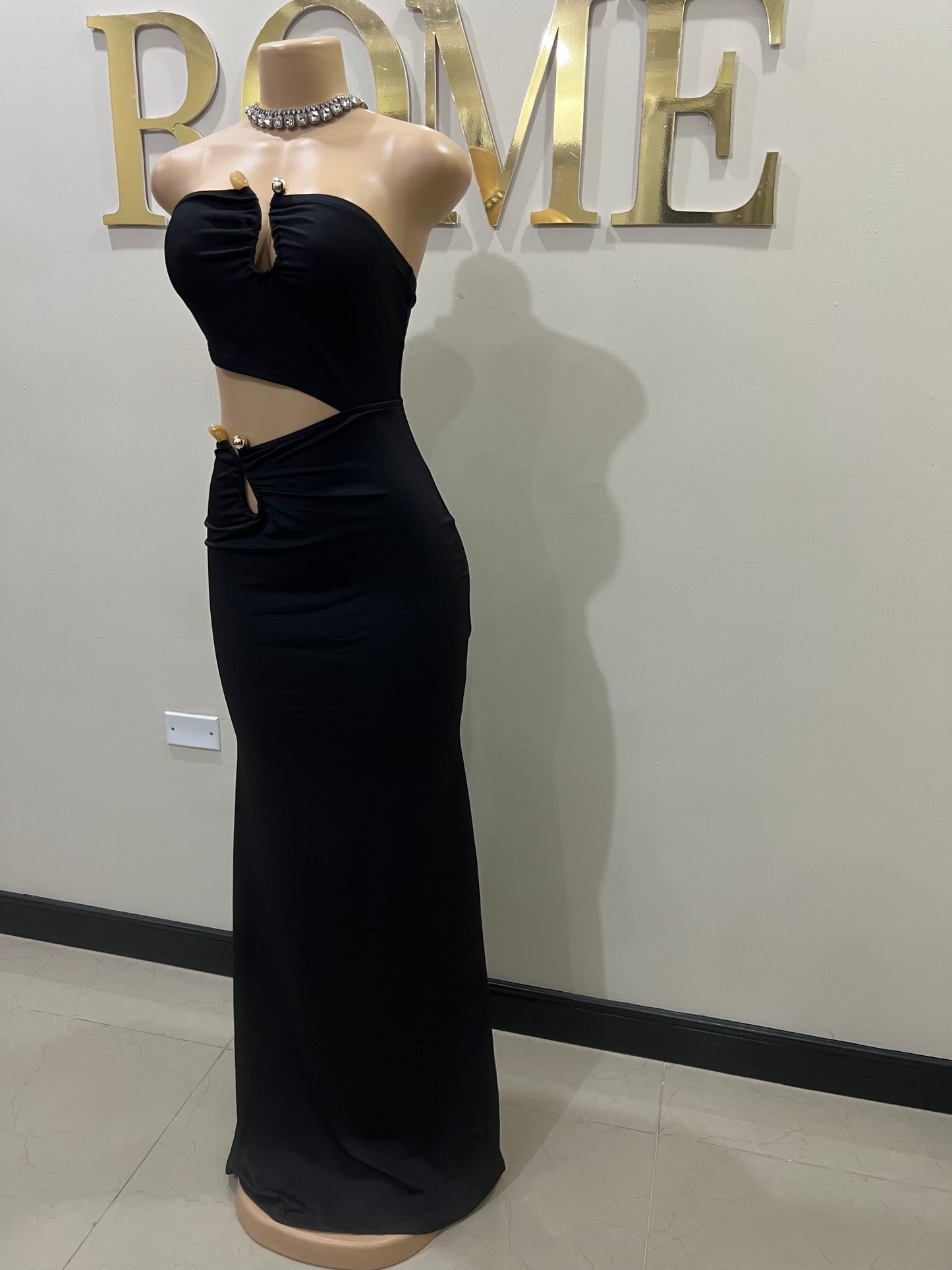Ming Stone Dress (Black)