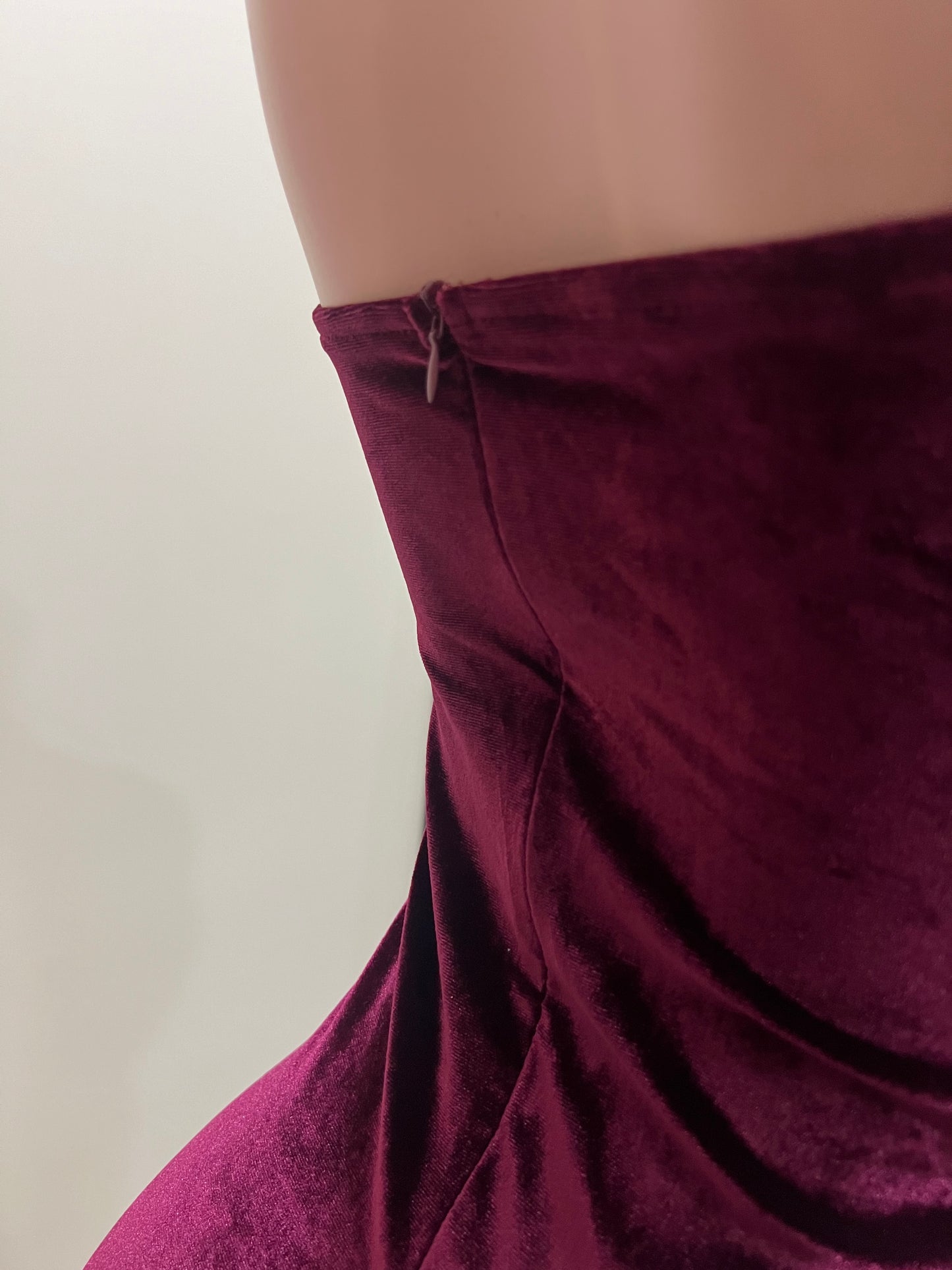 Spice Dress (Burgundy)