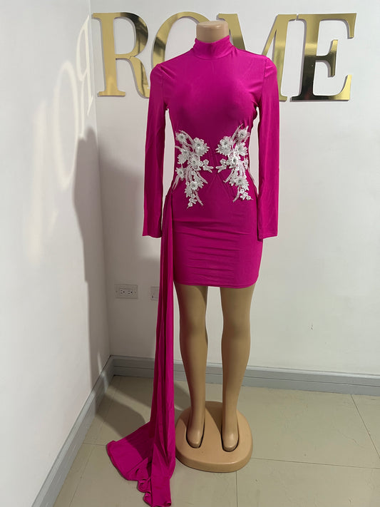 Olivia Allegra Dress (Pink)