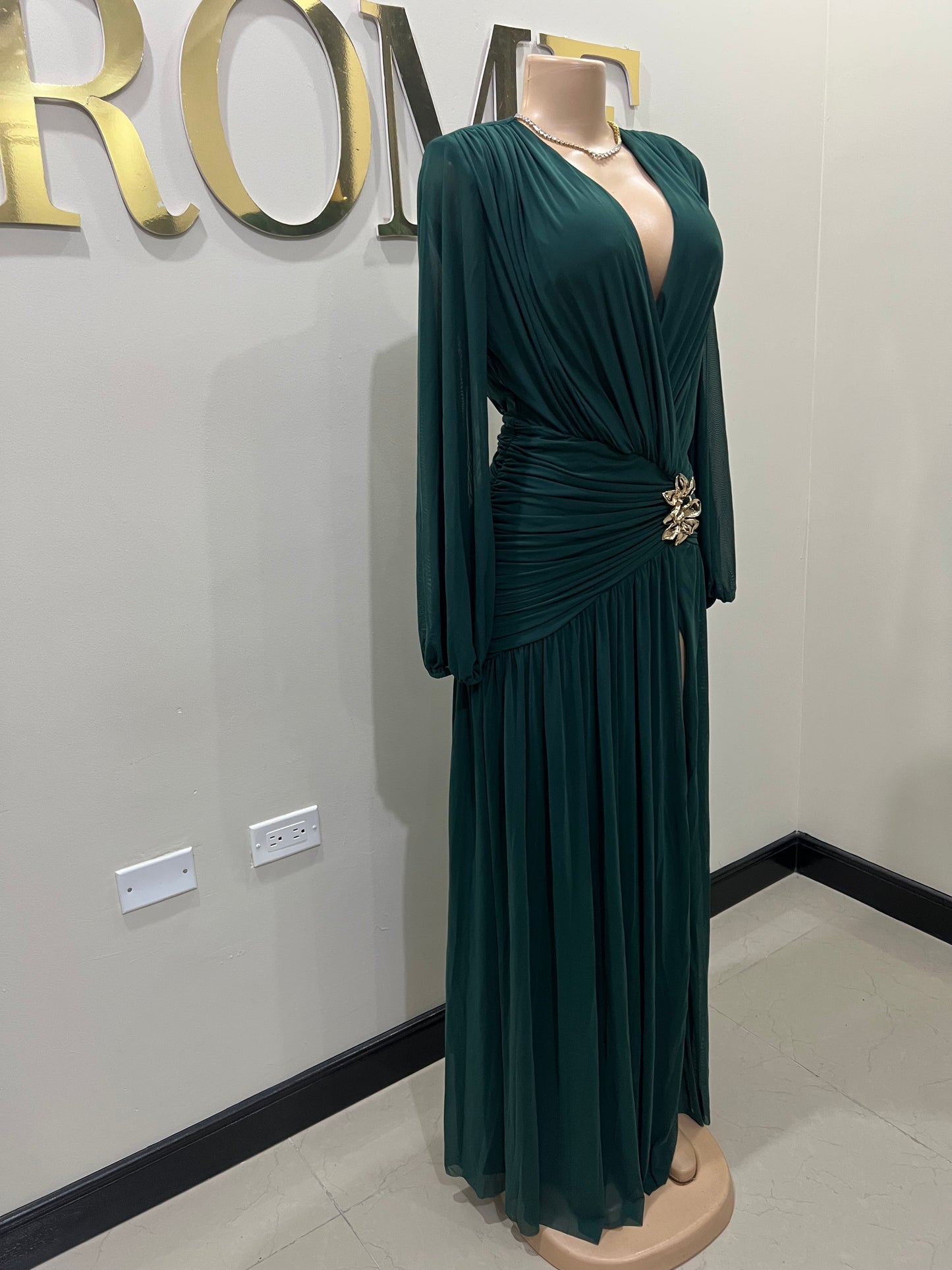 Michelle Valor Dress (Green)