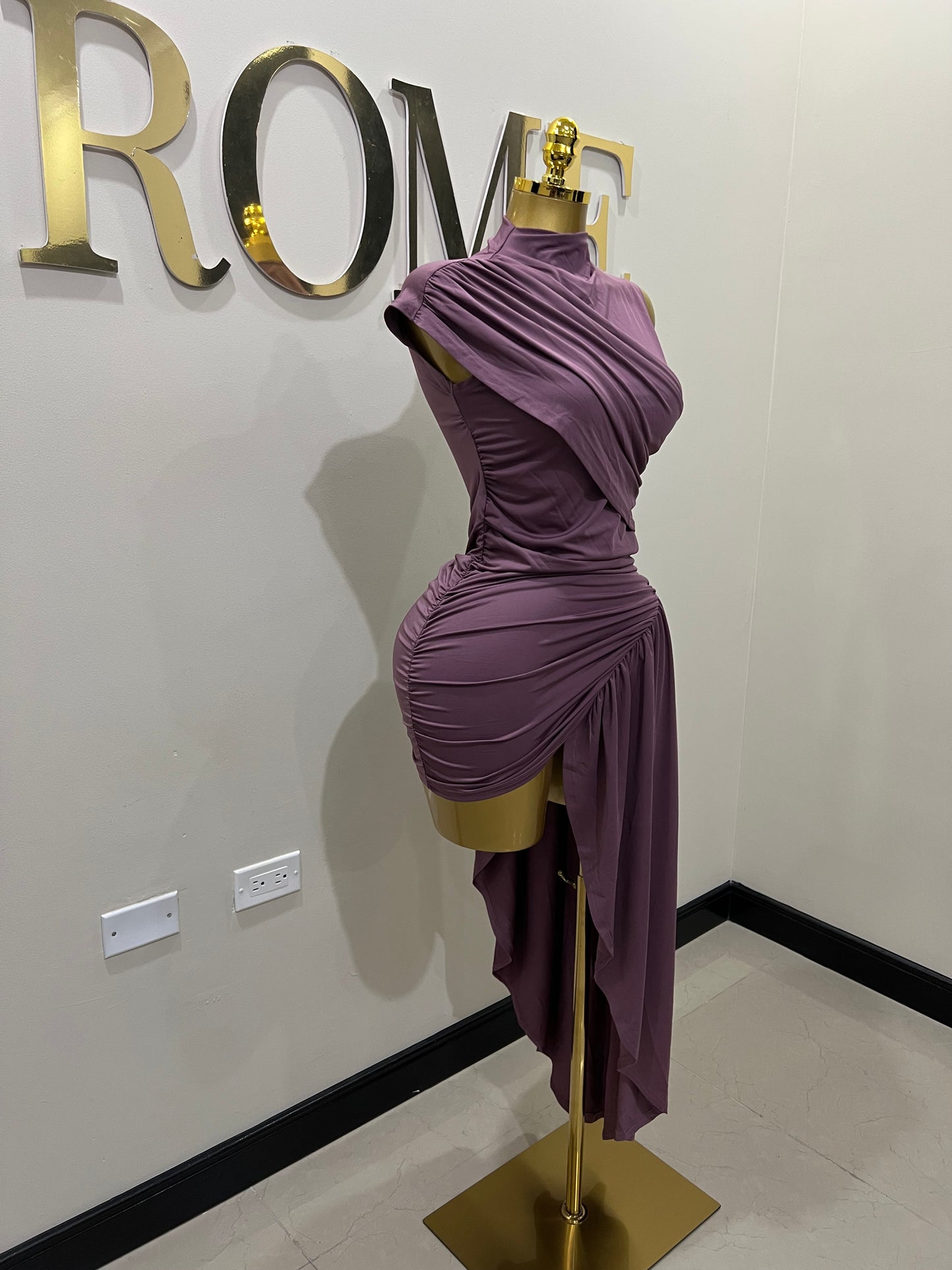 Samira Allegra Mini Dress 2 (Purple)