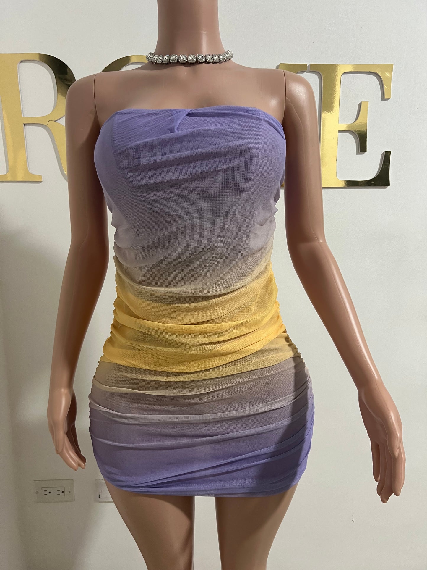Candi Porsha Dress (Purple)