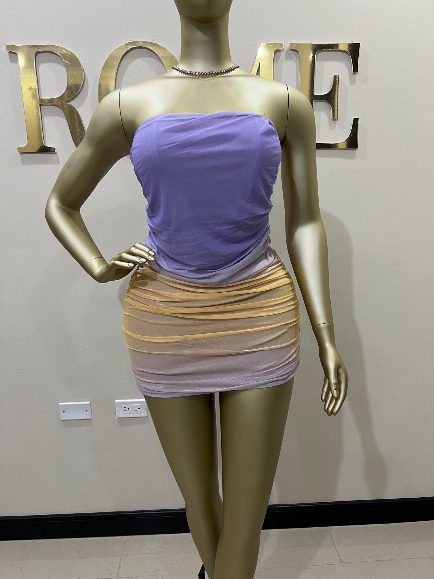 Candi Porsha Dress (Purple)