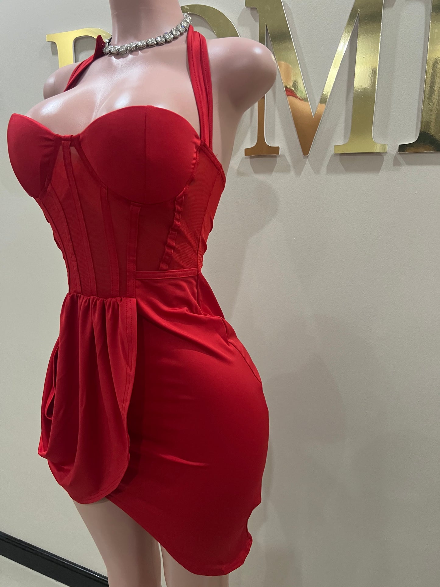 Ciara Dress (Red)