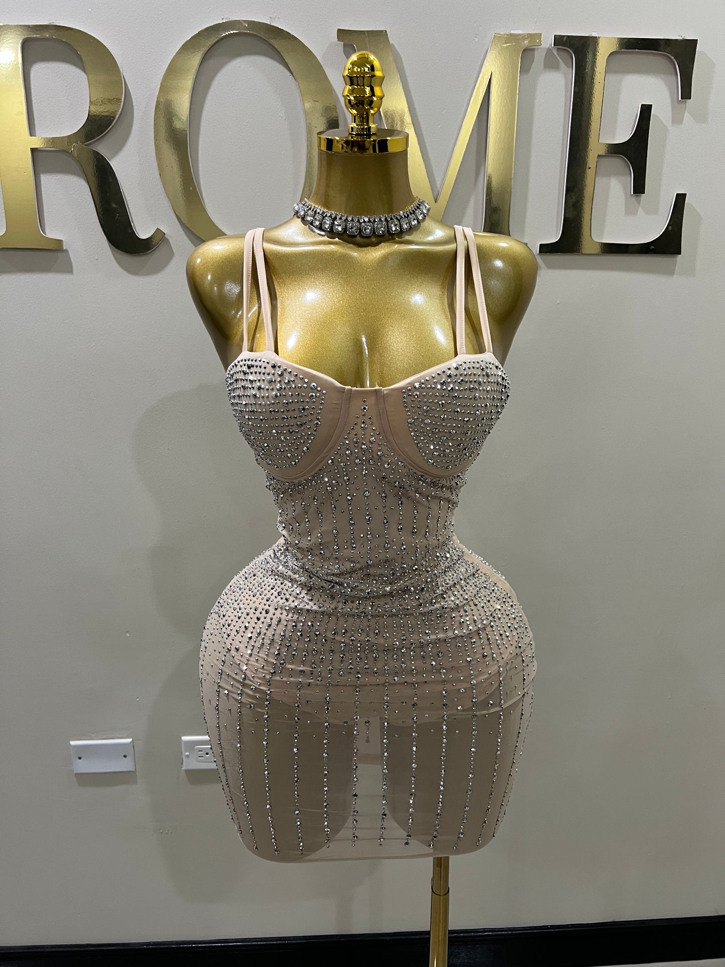 Ashanti Dress (Nude)
