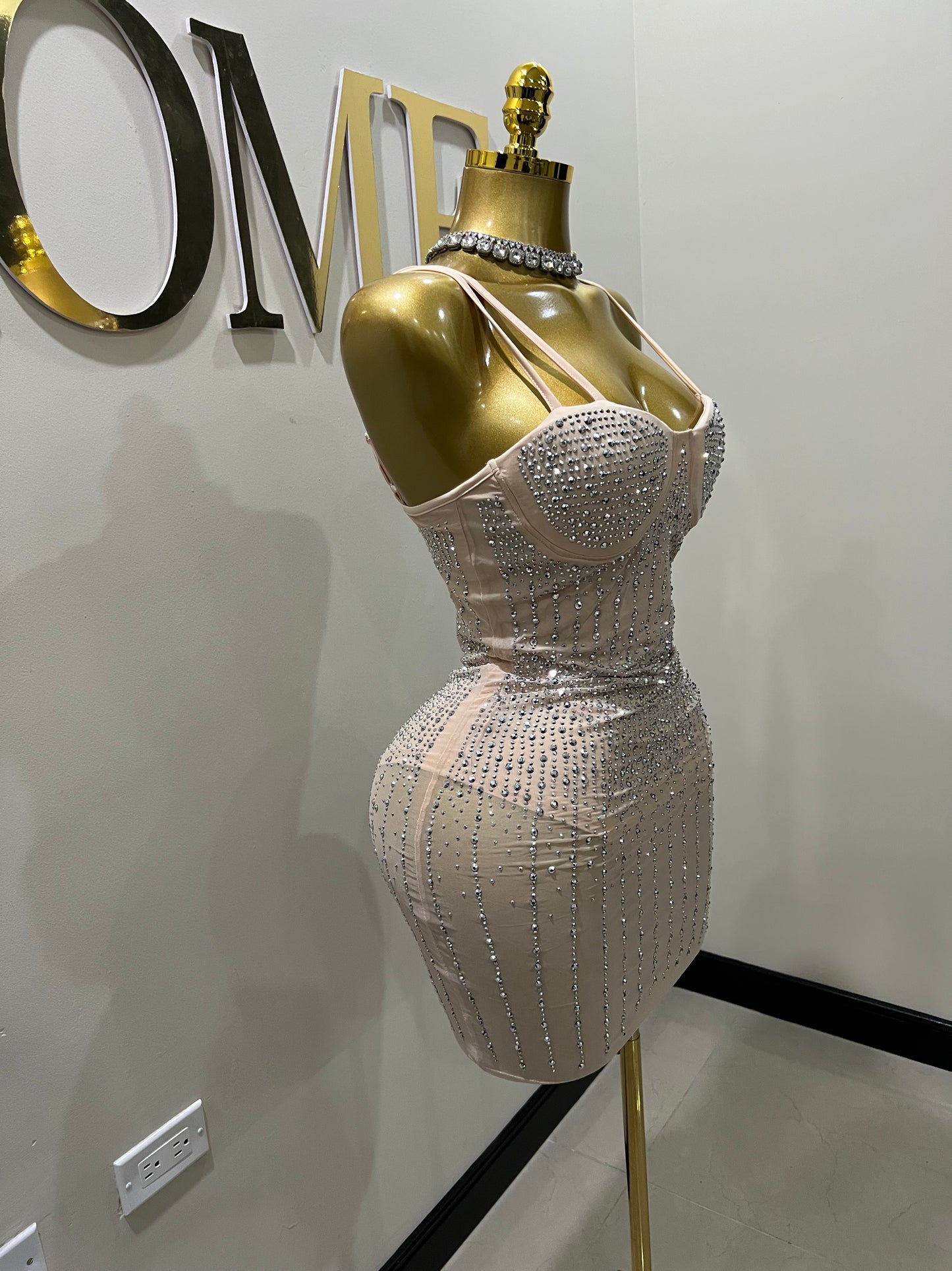Ashanti Dress (Nude)