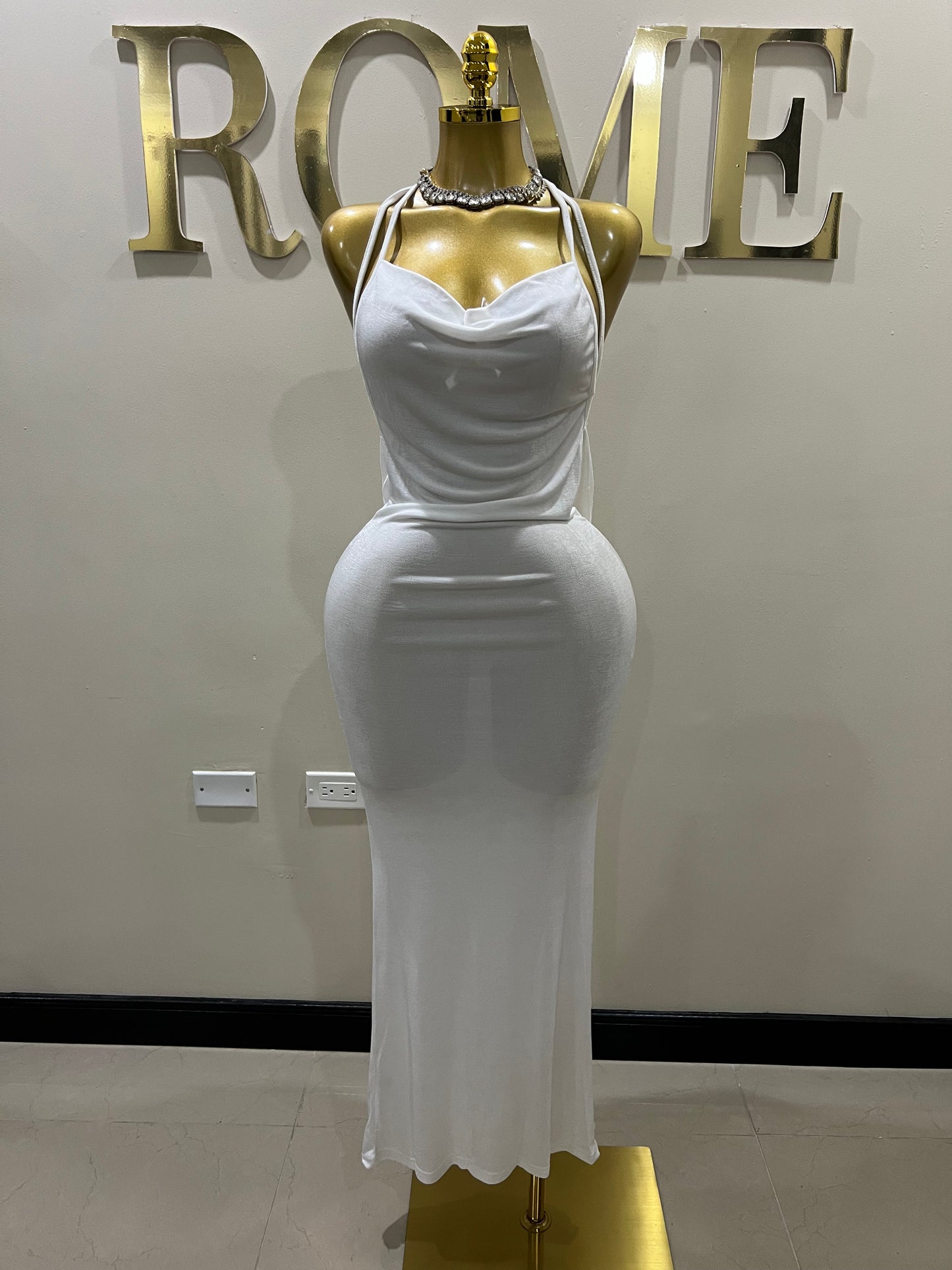 Carey True Dress (White)