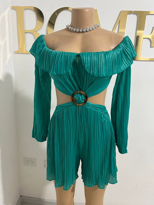Jane Romper (Teal)