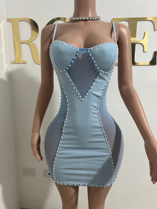 Singapore Dress (Blue)