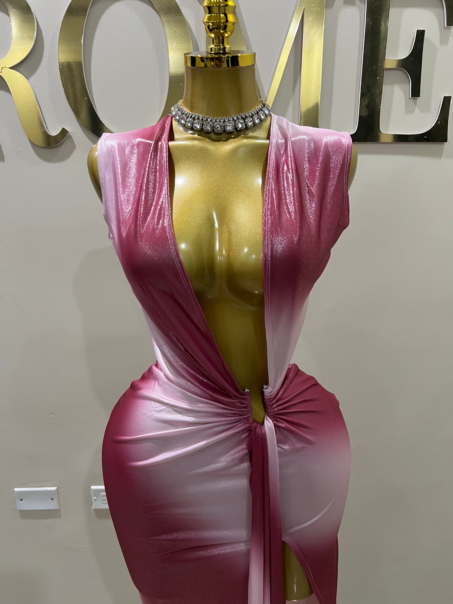 Chelsea Slay Dress (Pink)