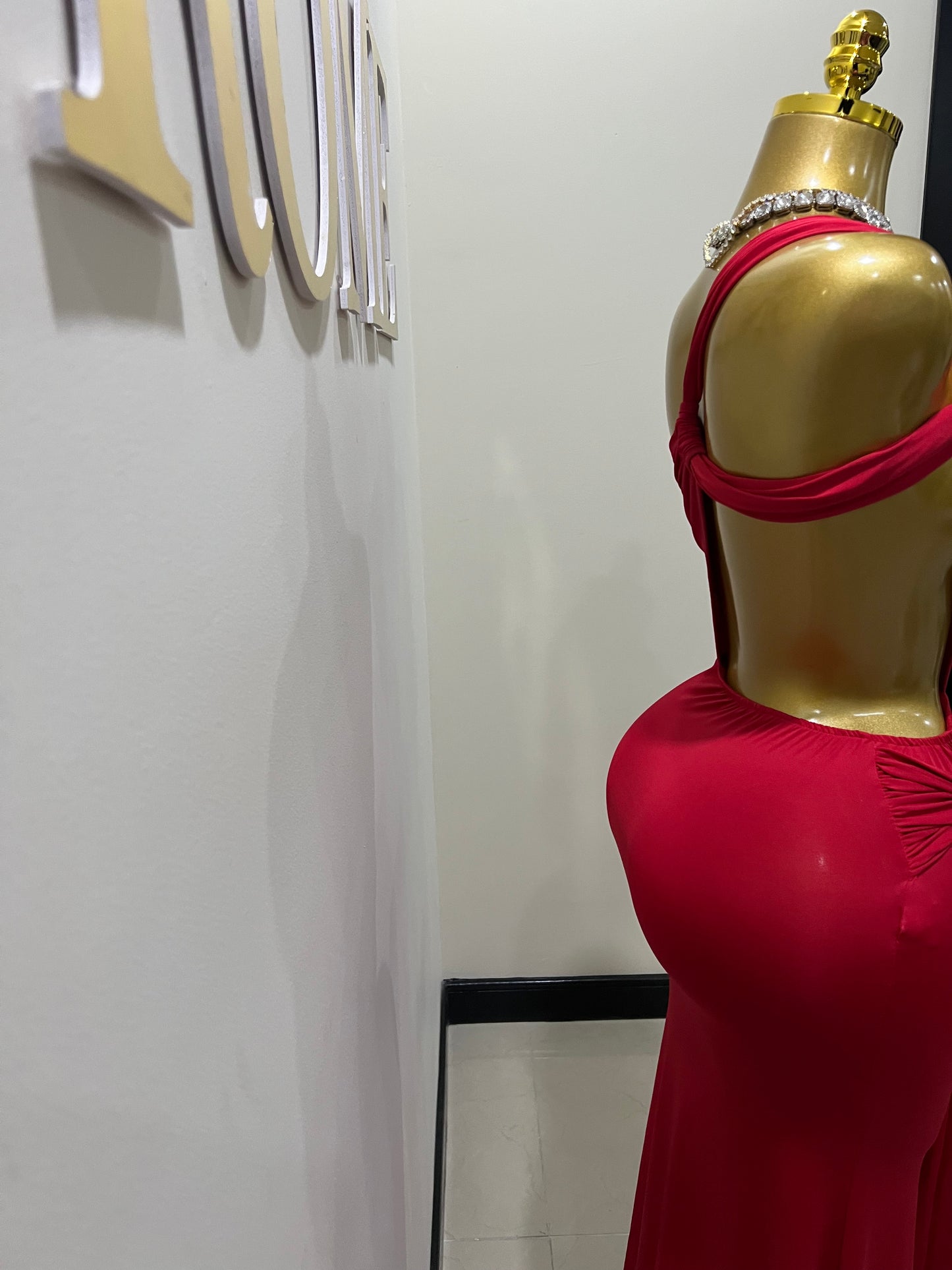 Emma Giselle Dress (Red)