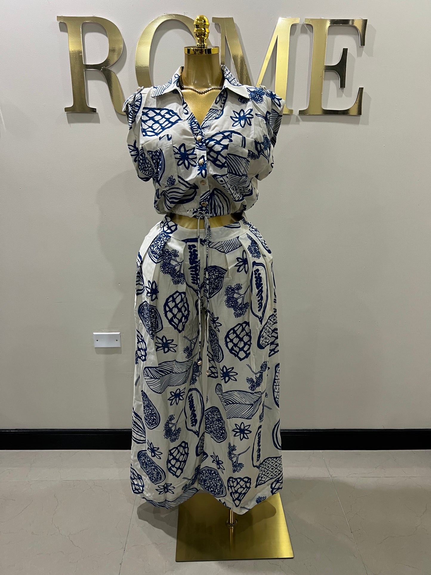 Maui Seashell Pants Set