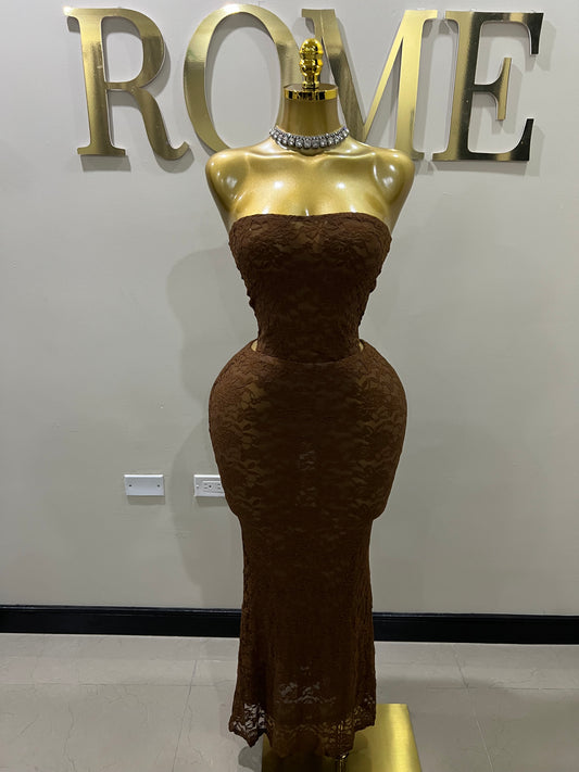 Luna Lace Bodysuit & Skirt Set