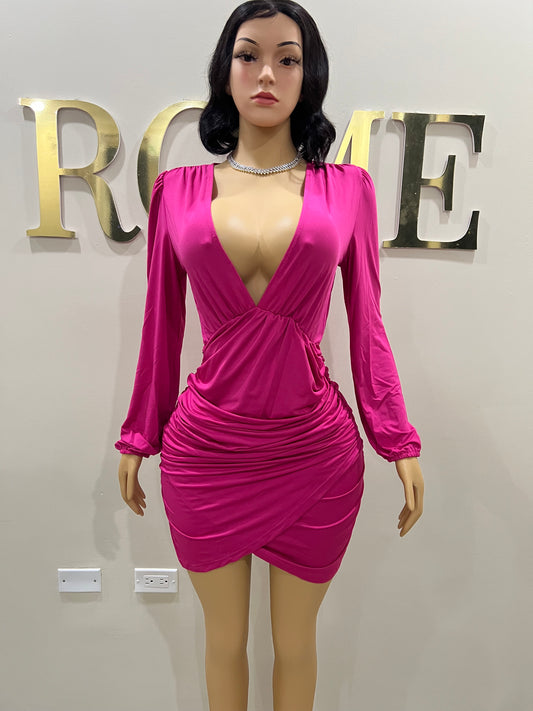 Stella Slay Dress (Pink)