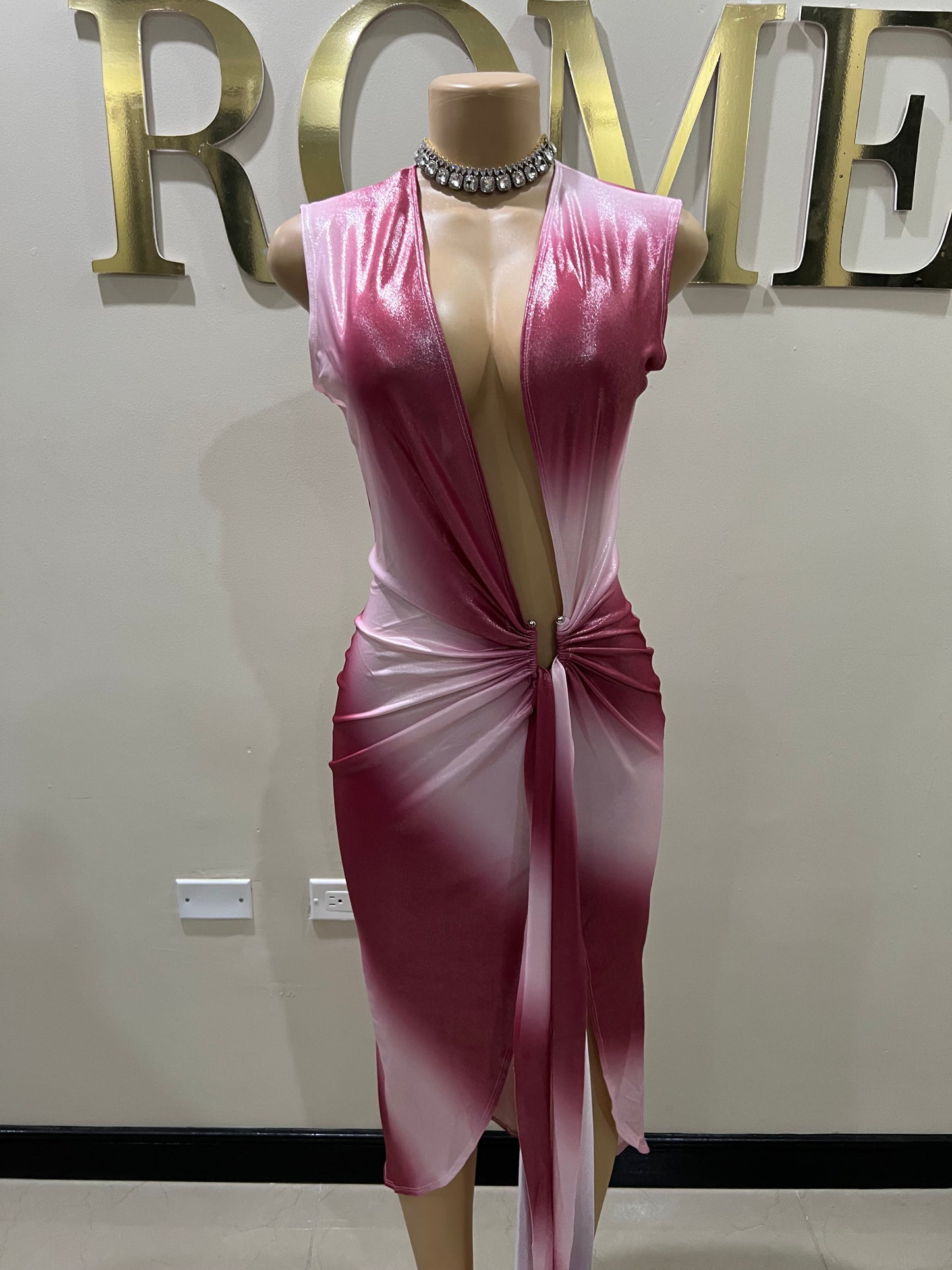 Chelsea Slay Dress (Pink)